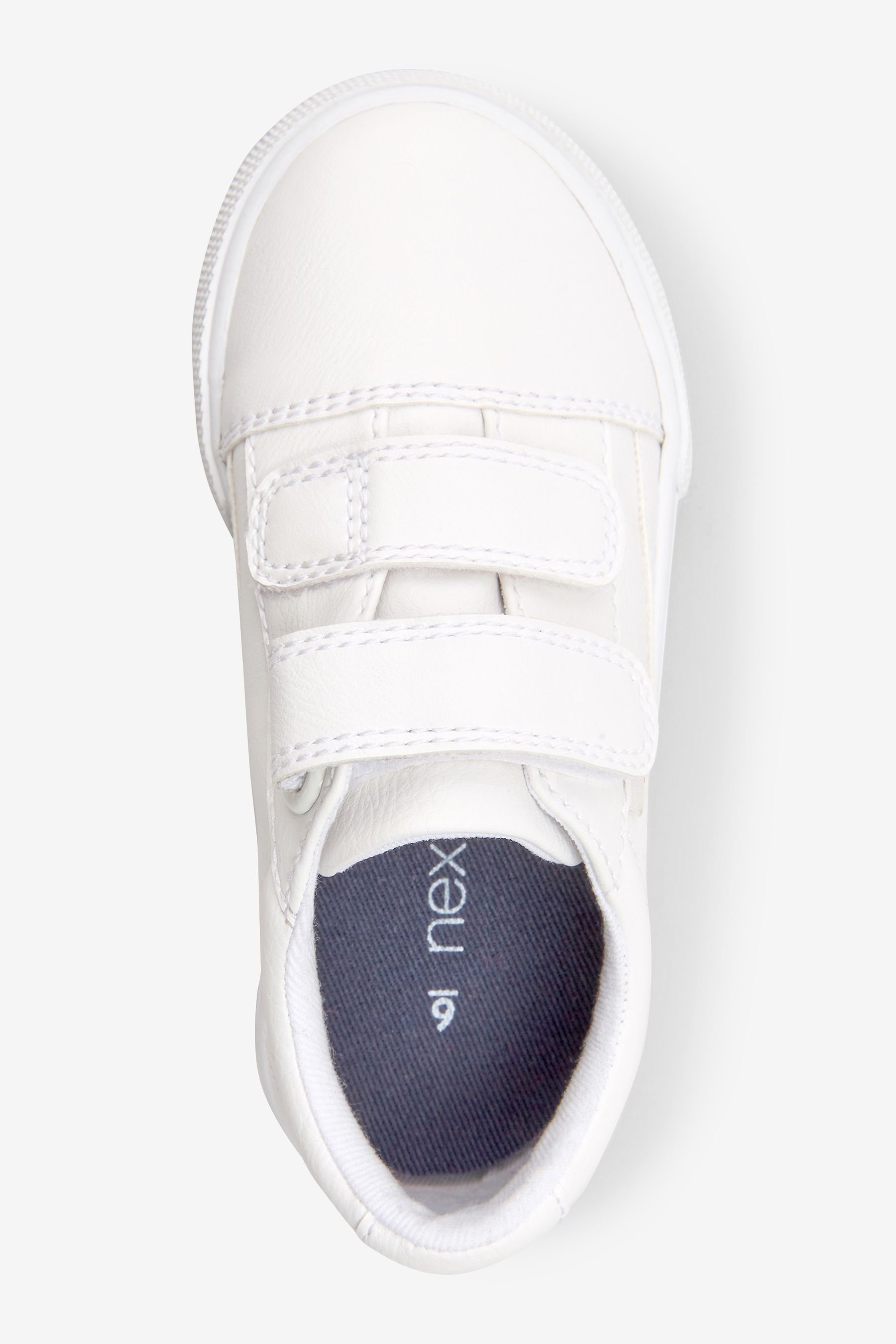 (1-tlg) mit Sneaker Next White Klettverschluss Schuh
