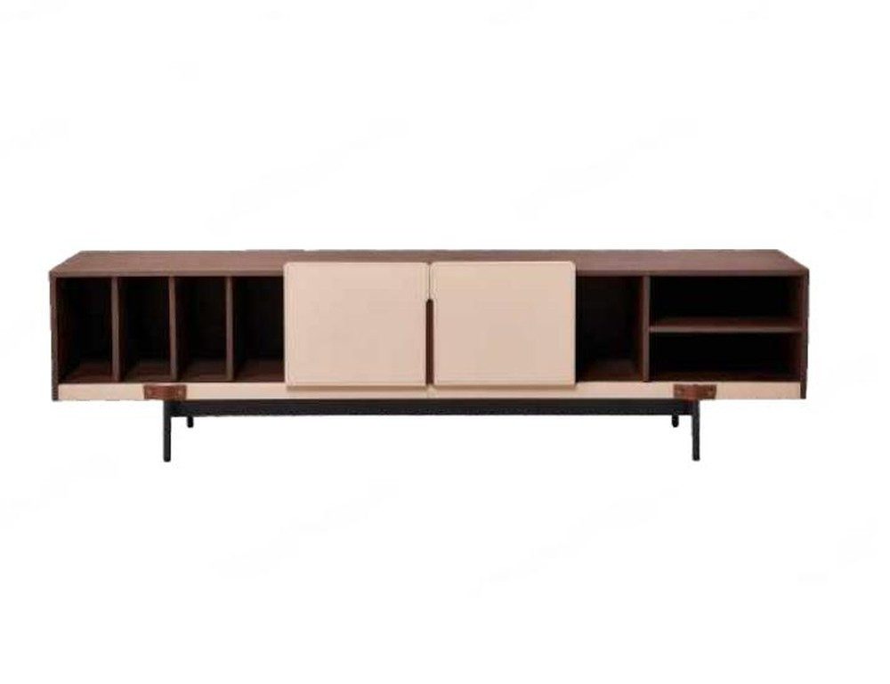 Lowboard Moderner TV-Schrank aus Holz für das Wohnzimmer Möbel RTV