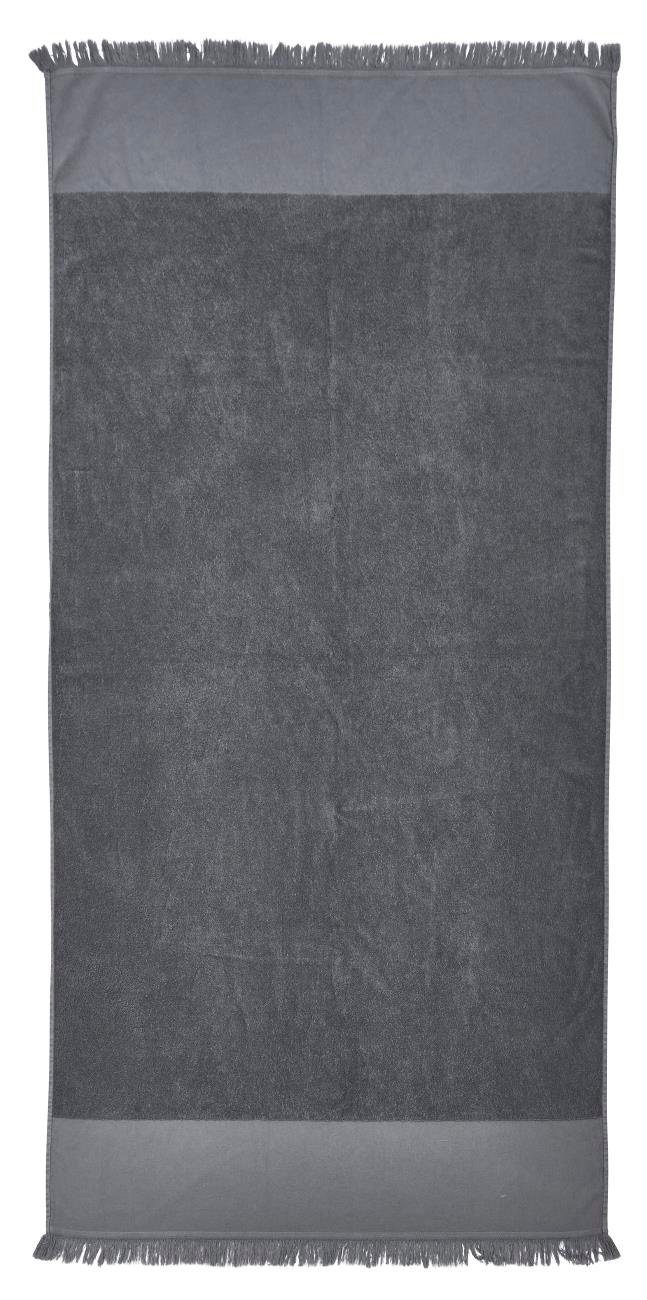 done.® Strandtuch Hamamtuch CAPRICE double face Sauna Sport Strand, Frottee (1-St), schlicht, einfach & modern - Frottee & Fransen