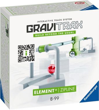 Ravensburger Kugelbahn-Bausatz GraviTrax Element Zipline, Made in Europe; FSC®- schützt Wald - weltweit