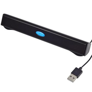 Daskoo Multimedia USB Mini Speaker Boxen Lautsprecher Stereo Für PC Laptop Soundbar