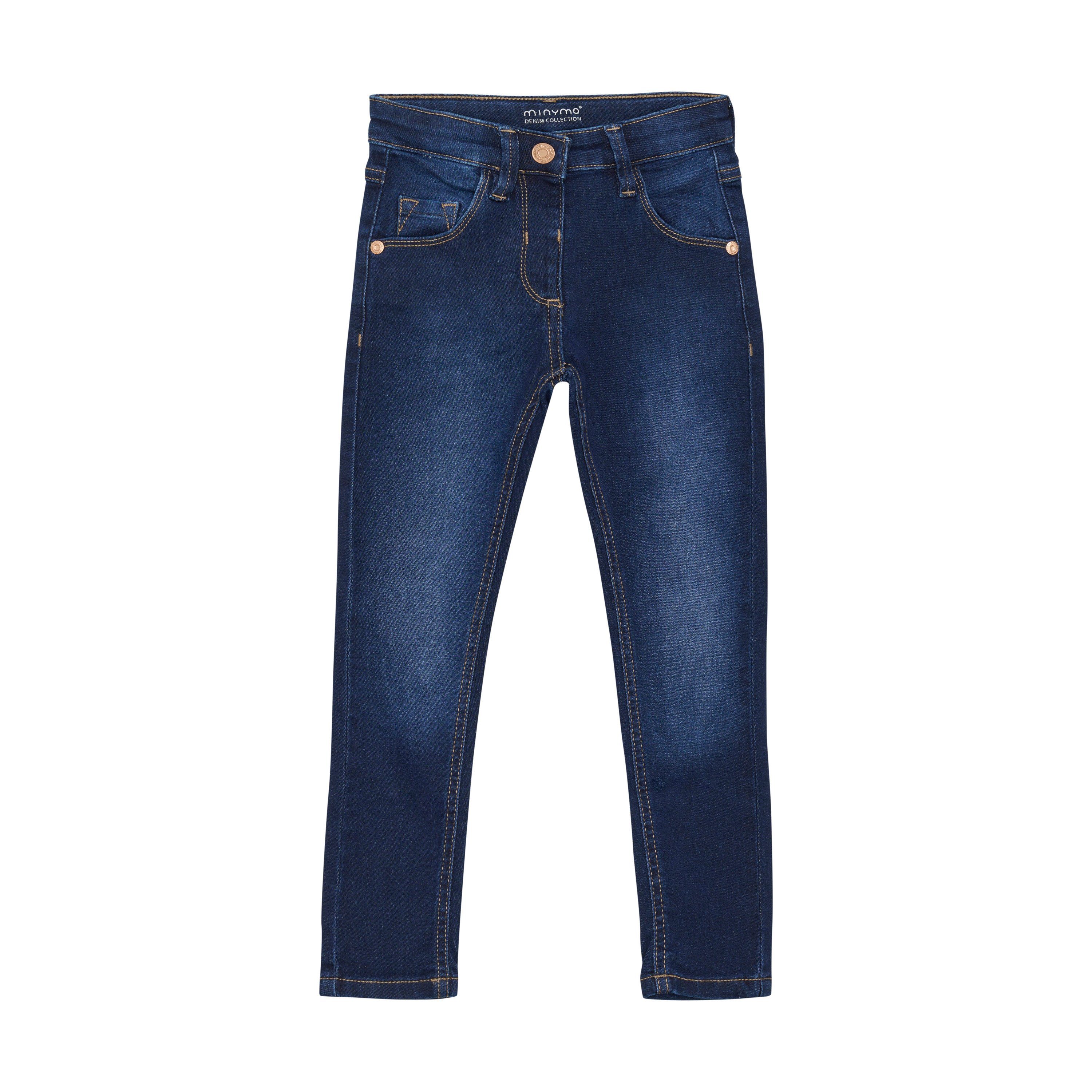 (782) Minymo Denim slim Blue Dark girl fit 5623 MIJeans 5-Pocket-Jeans stretch -