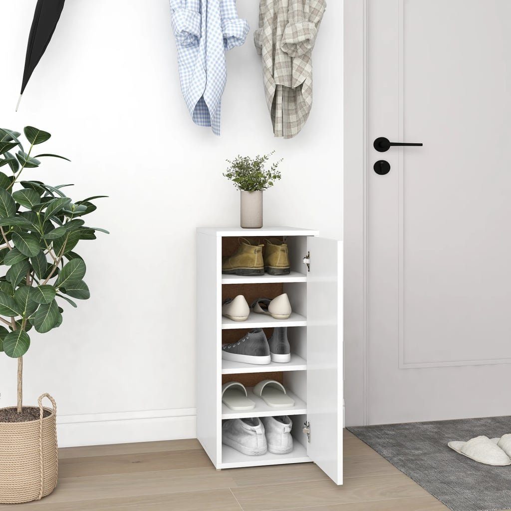 furnicato Hängeschuhschrank Schuhschrank Weiß 32x35x70 cm günstig online kaufen