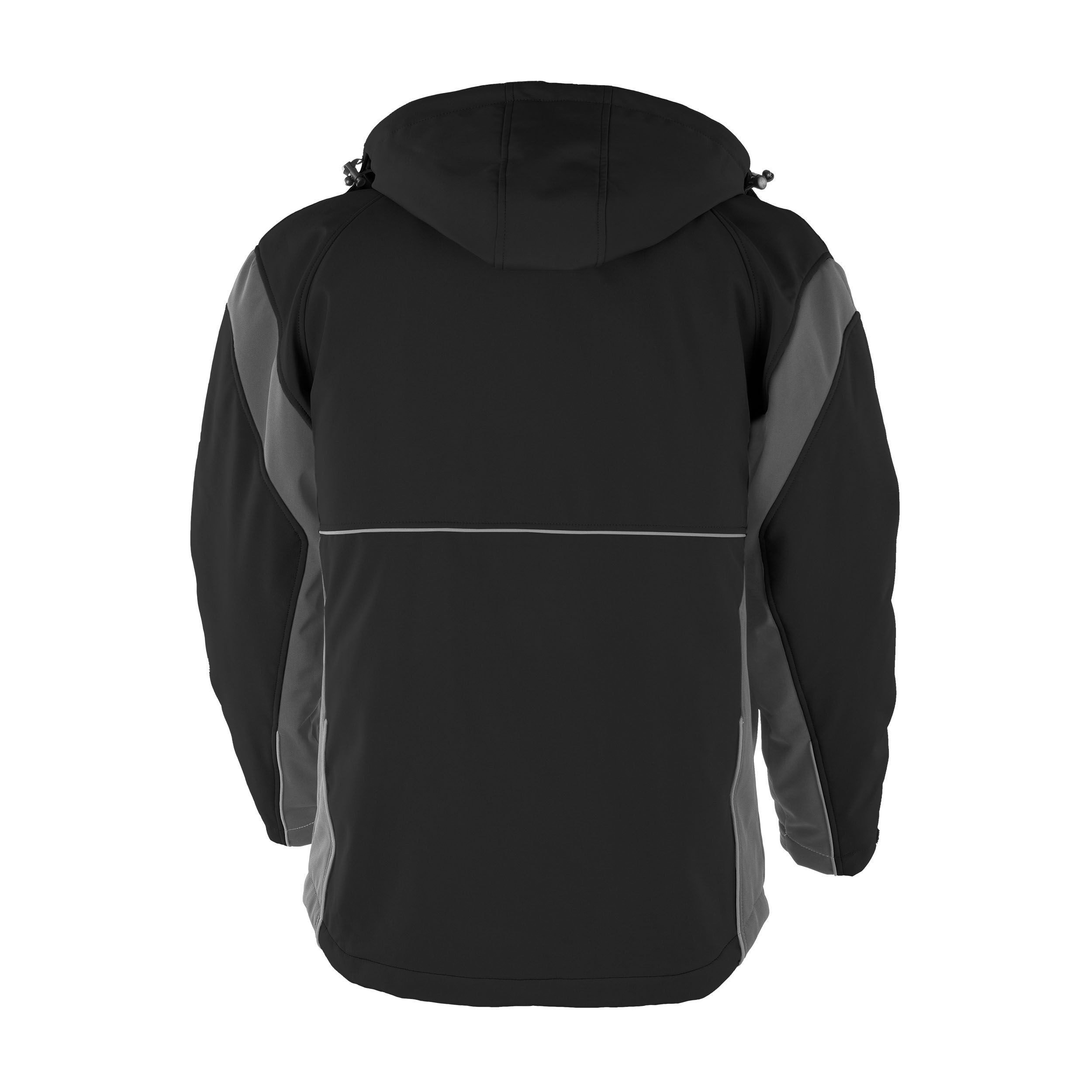 Qualitex Workwear Winterjacke Softshelljacke "PRO" schwarz/grau, günstig online kaufen