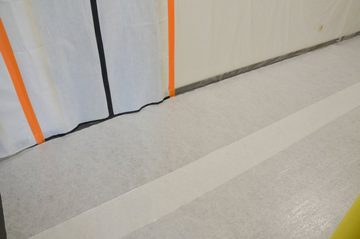 Scorprotect® Malervlies BSV Boden- und Treppenschutzvlies selbsthaftend 1 m x 50 m 160 g/m²