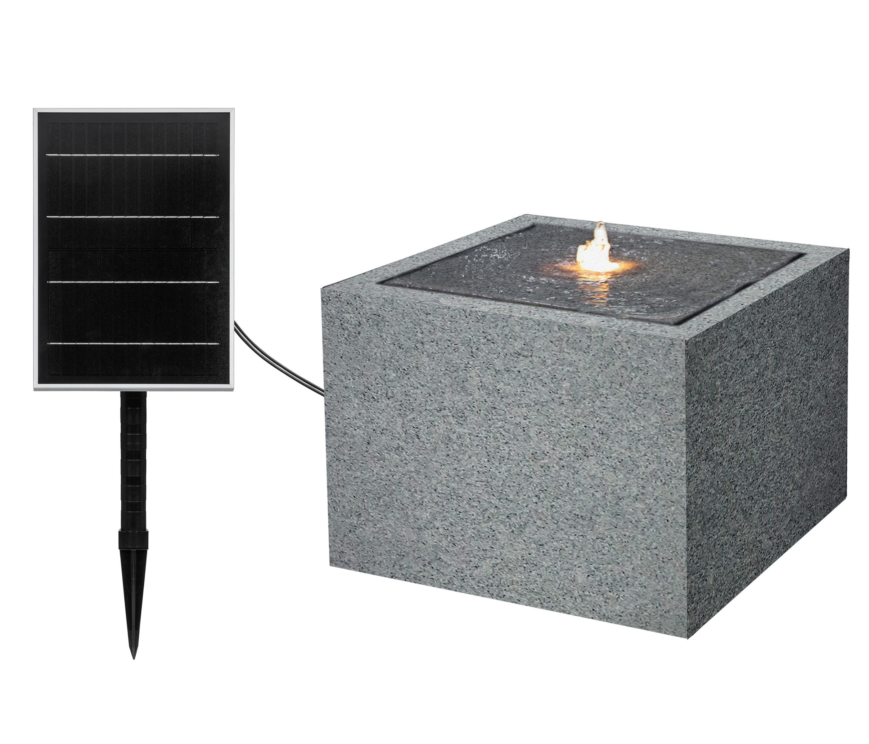 Dehner Gartenbrunnen Biala, Brunnen Solar LED günstig online kaufen