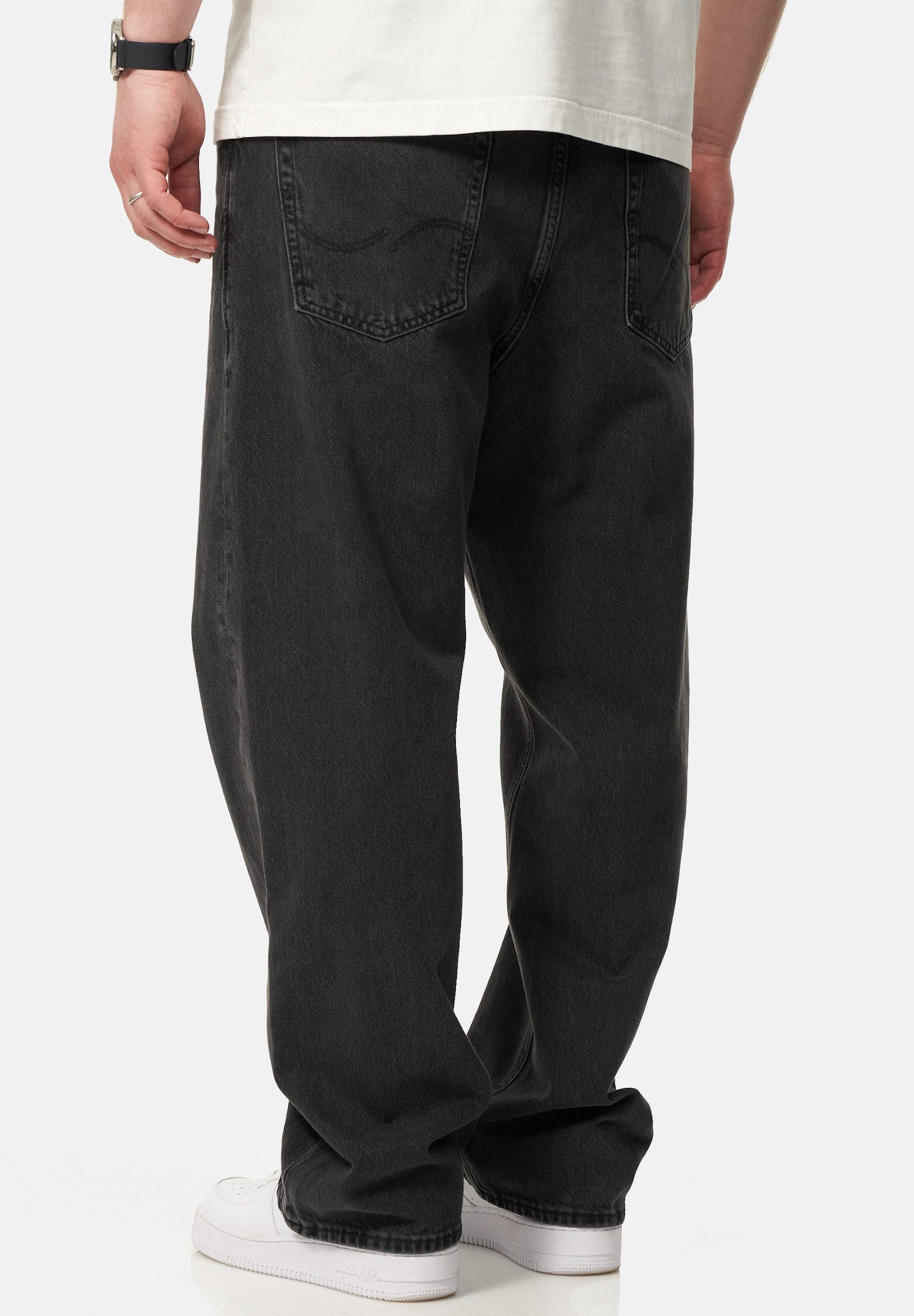 Jack & Jones Loose-fit-Jeans JJIALEX JJARIS Herren Baggy Jeans Loose Fit Hose