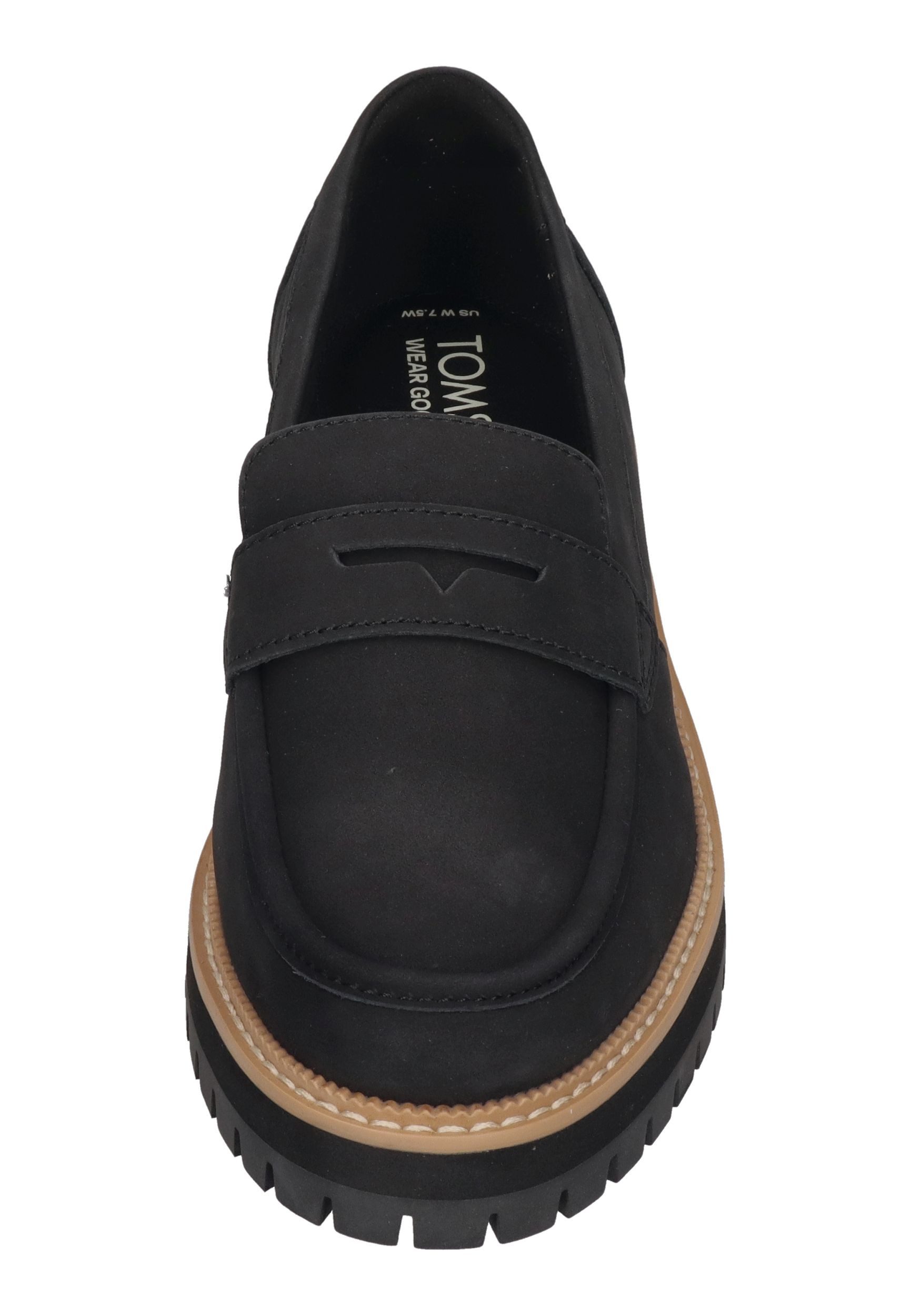 TOMS CARA WIDE Slipper Black