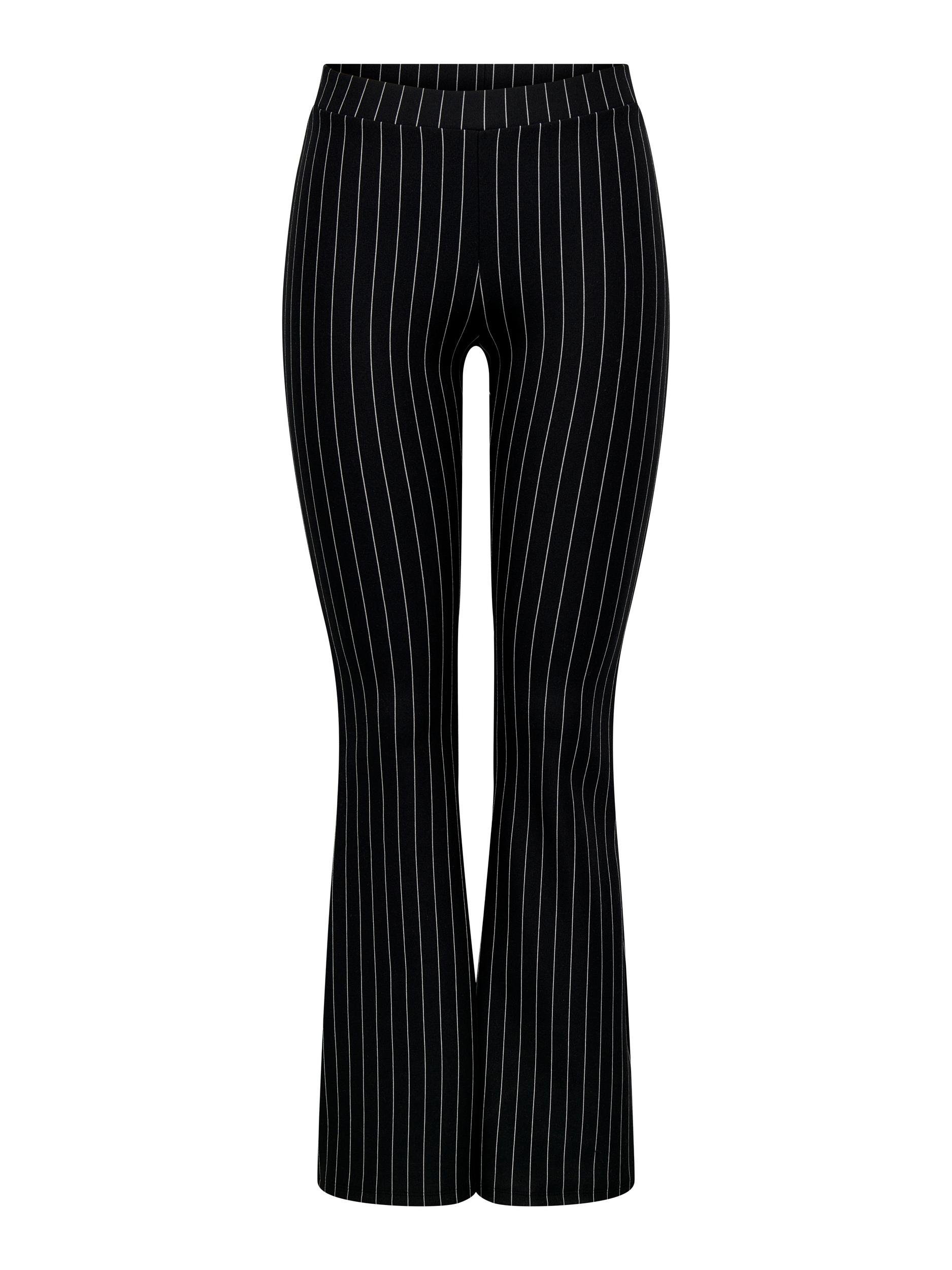 ONLY Jerseyhose ONLFEVER PINSTRIPE FLARED PANT JRS
