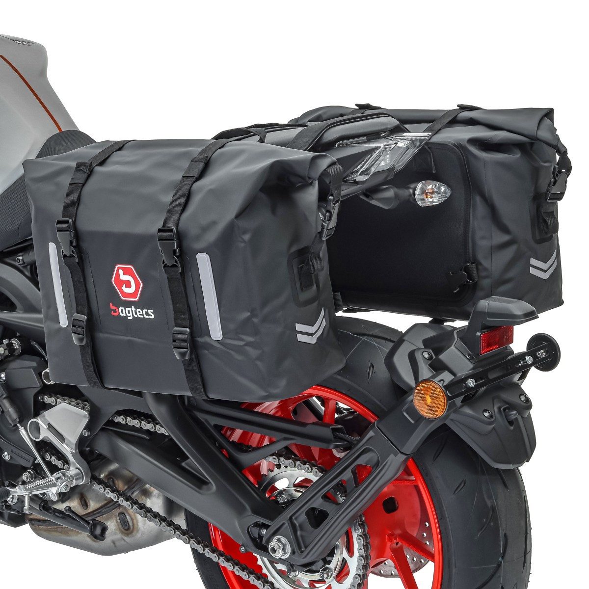 Bagtecs Reisetasche Set Satteltaschen + Hecktasche S6