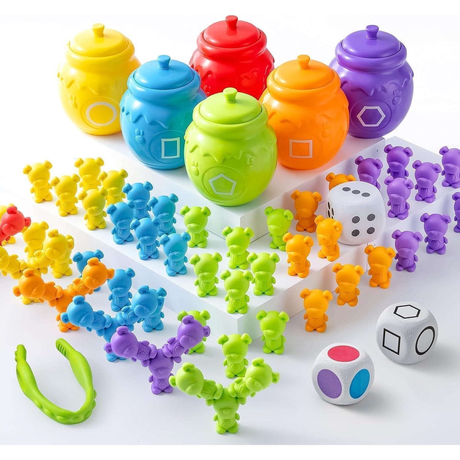 LuxusKollektion Kreativset Montessori Lernspielzeug Farben Formen Kinder