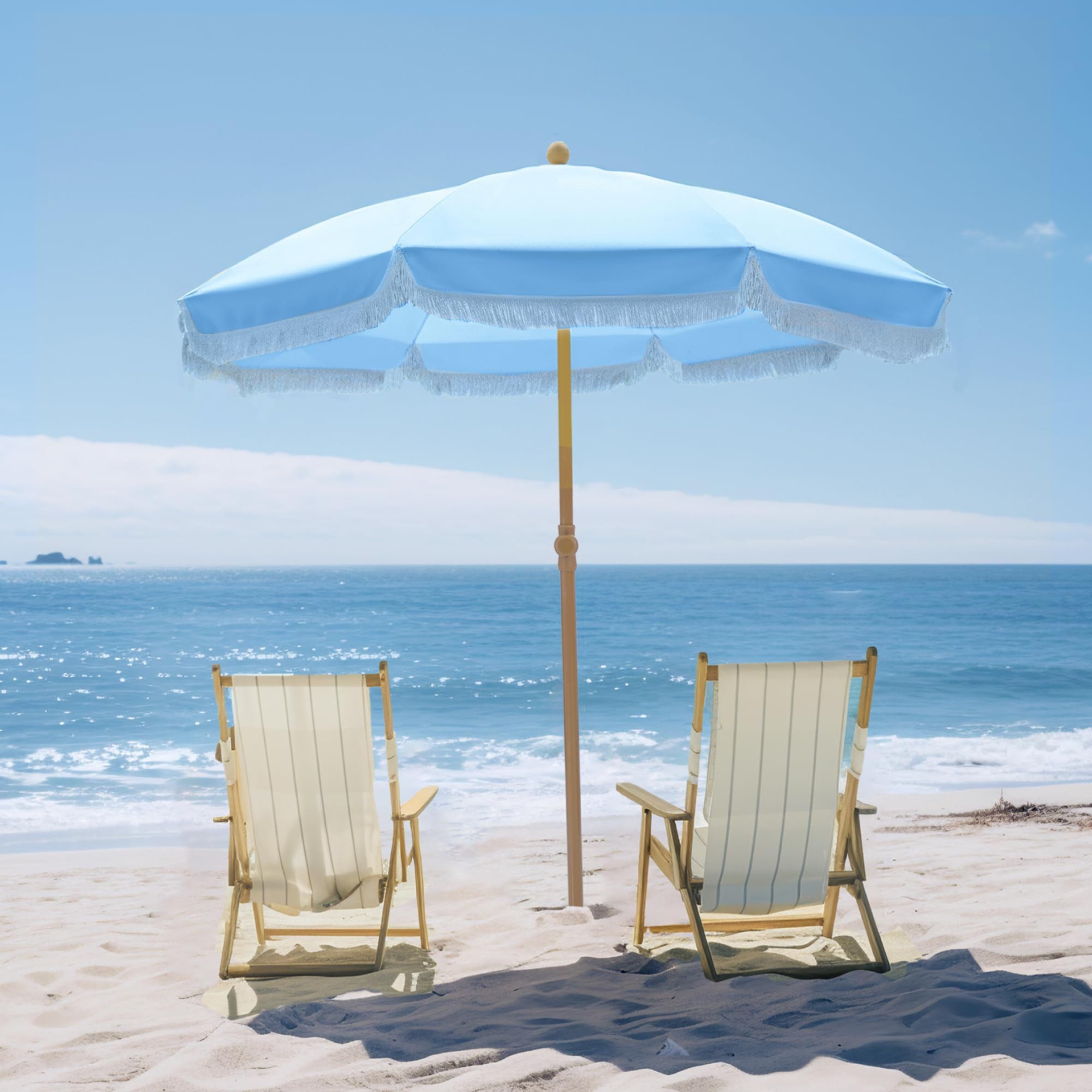 PHI VILLA Sonnenschirm, ideal für Strand- günstig online kaufen