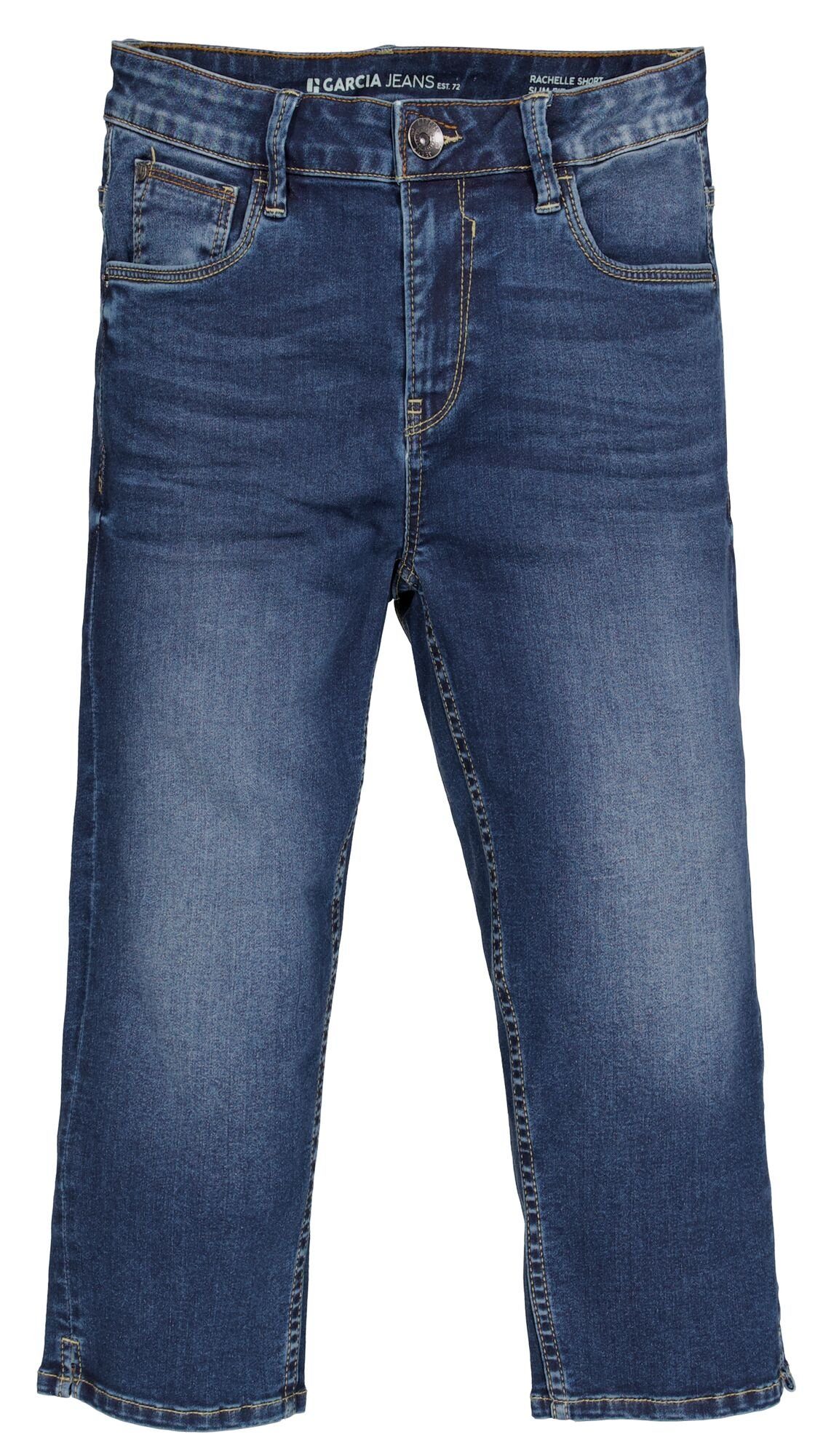 GARCIA JEANS Stretch-Jeans GARCIA CELIA CAPRI SLIM dark used denim blue 277.7509 - Flow Denim