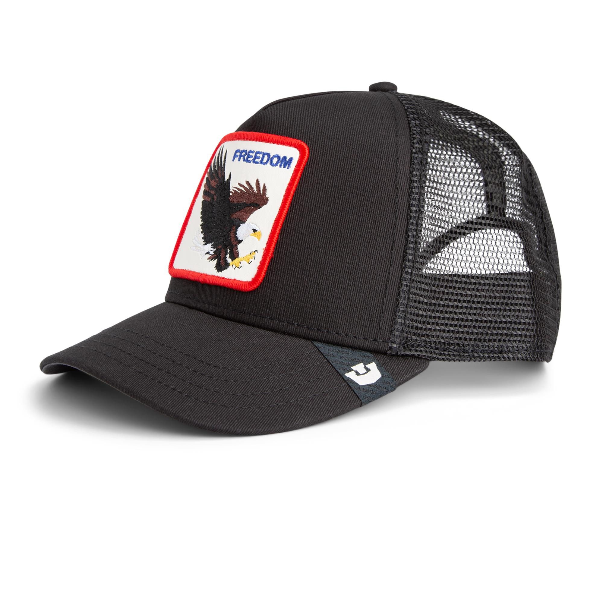 GOORIN Bros. Trucker Cap Goorin Bros. Freedom Eagle Trucker Cap VOID Black günstig online kaufen
