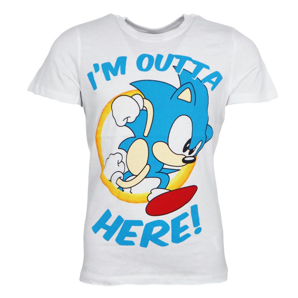 Print-Shirt Sonic The Hedgehog Kinder Junge kurzarm T-Shirt Shirt
