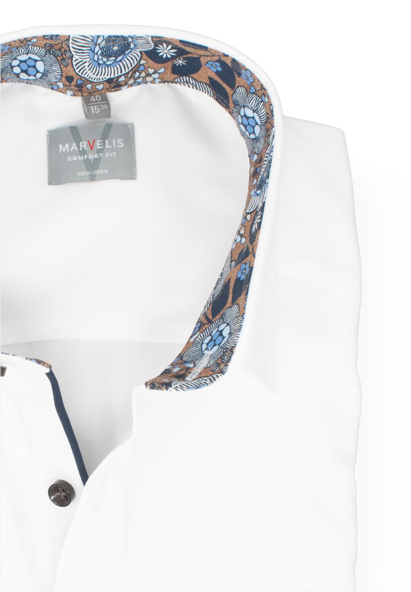 MARVELIS Businesshemd Comfort Fit bequeme Schnittführung günstig online kaufen