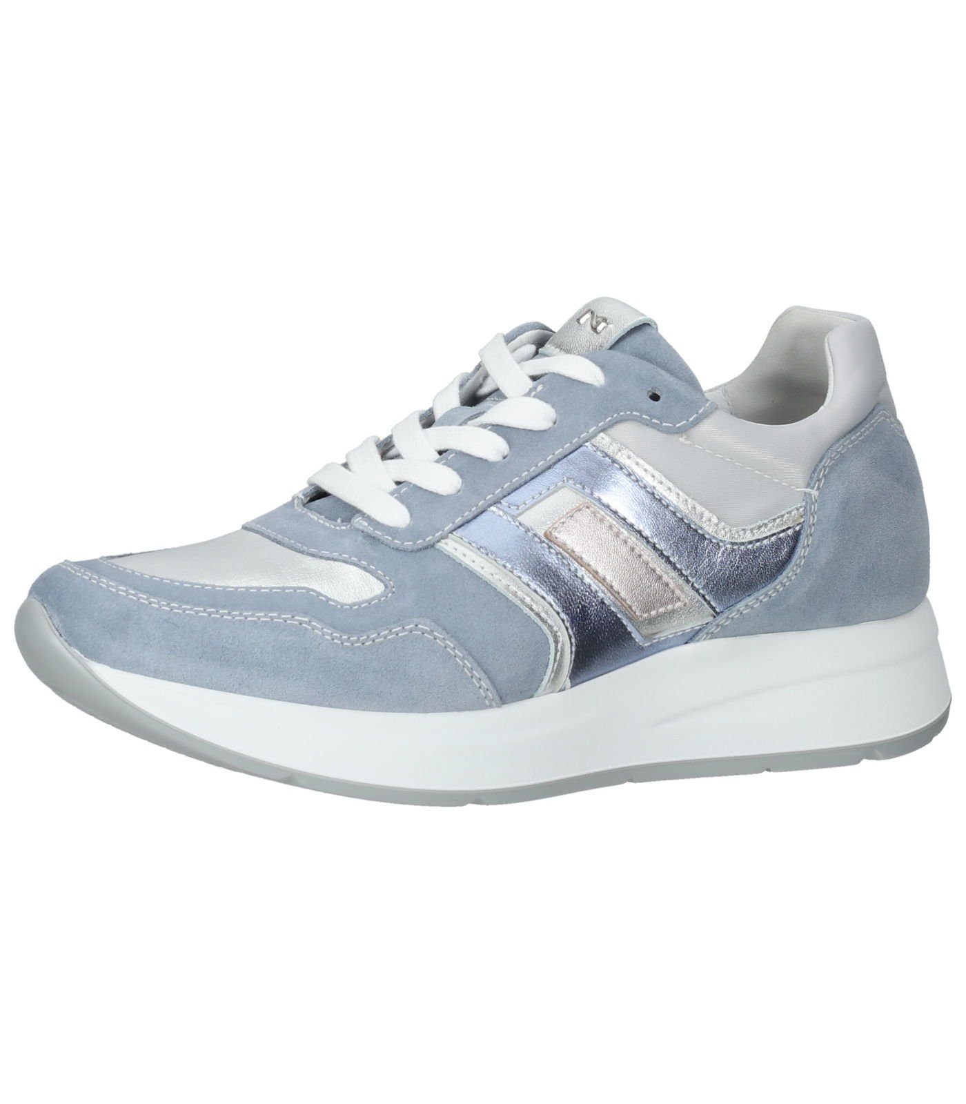 Nero Giardini Sneaker Lederimitat/Textil Sneaker, blau