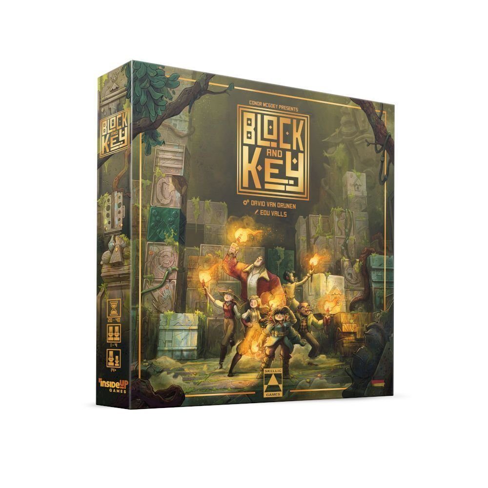 Skellig Games Spiel, Block and Key