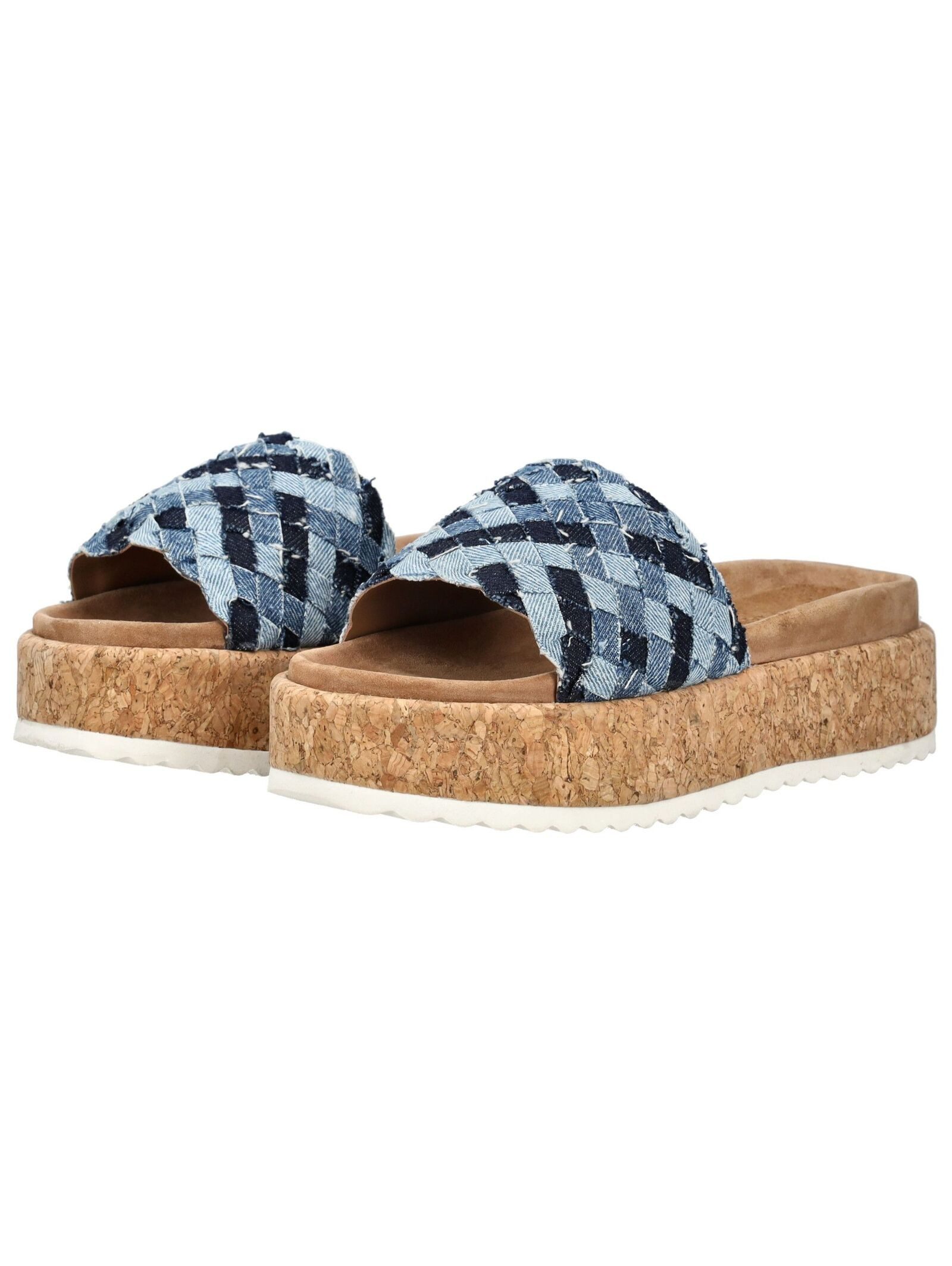 Lazamani Lazamani Pantoletten Leder Pantolette