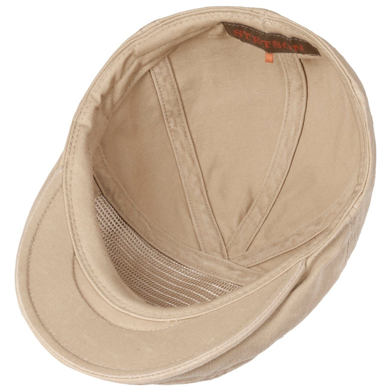 Stetson Flat Cap (1-St) Schiebermütze mit Schirm