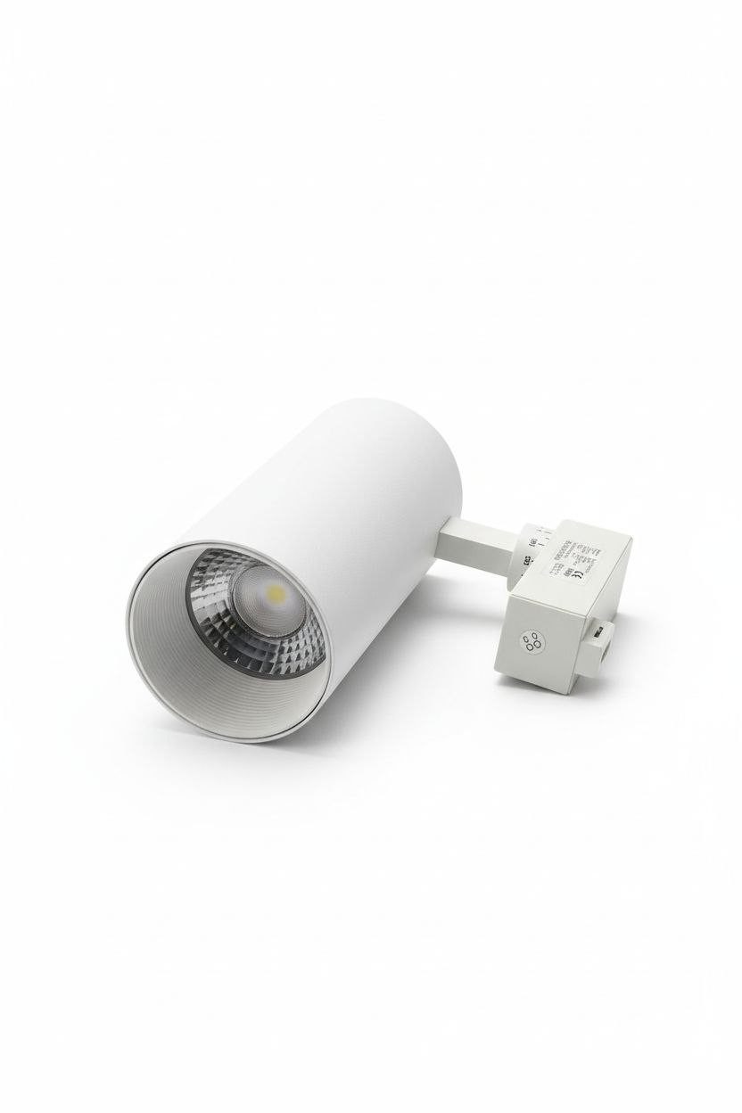 JVmoebel Schienensystem-Leuchten LED Strahler Kaltweiß Innenbereich Leuchte Sofort, Fest integrierte LED