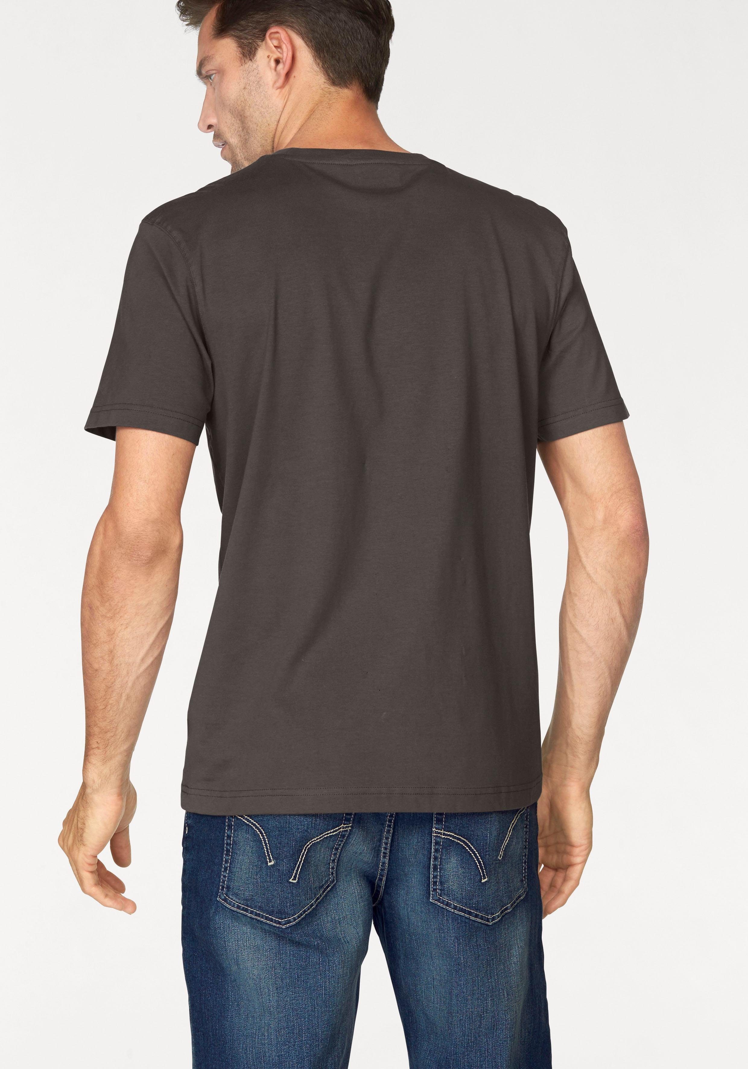 Man's World T-Shirt neue Farben! Preis-Leistungs Bestseller! Auch in Großen Größen (3er-Pack) aus Baumwolle, angenehmer Tragekomfort, hochwertige Verarbeitung