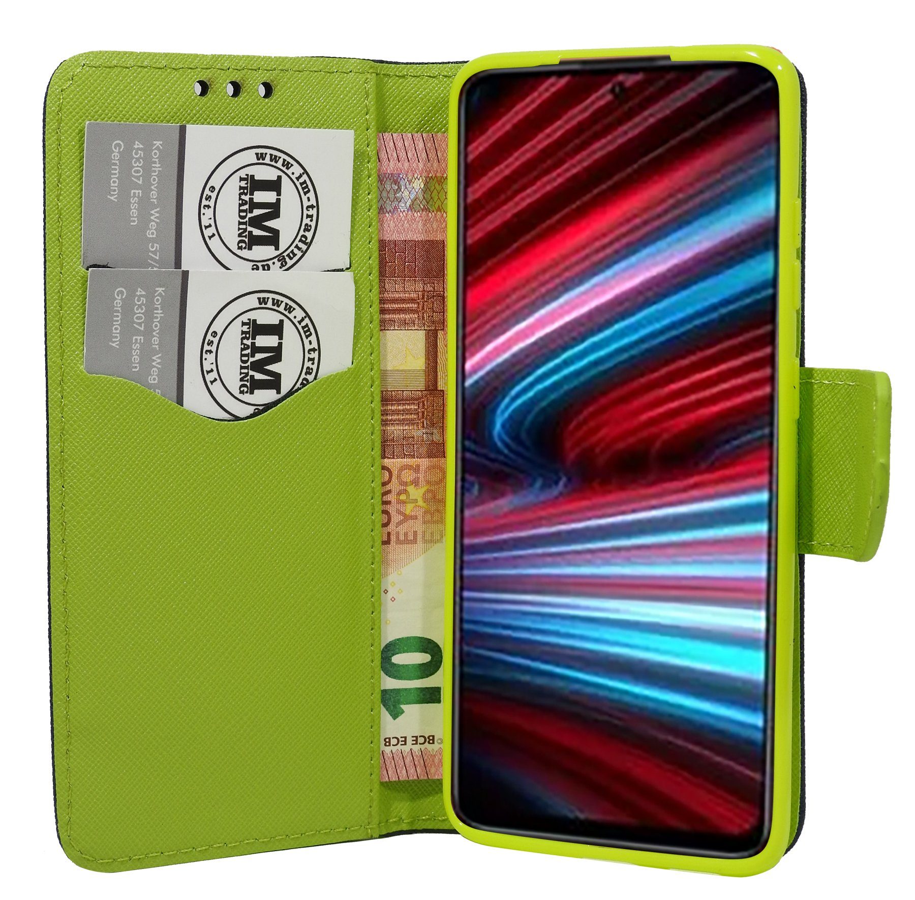 cofi1453 Smartphone-Hülle Buch Tasche "Fancy" für XIAOMI REDMI NOTE 12S