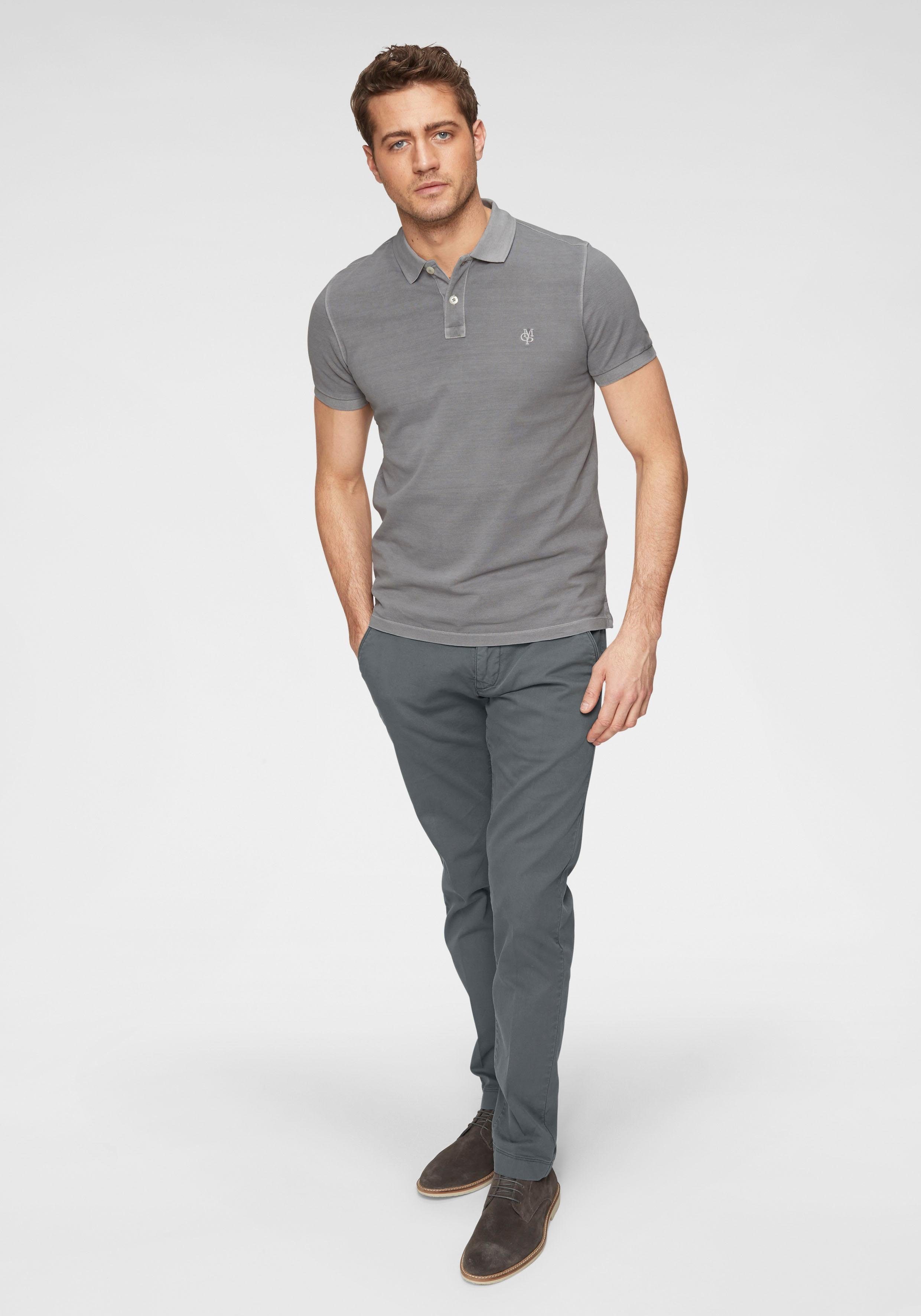 Marc O'Polo Poloshirt mit dezenter Logostickerei