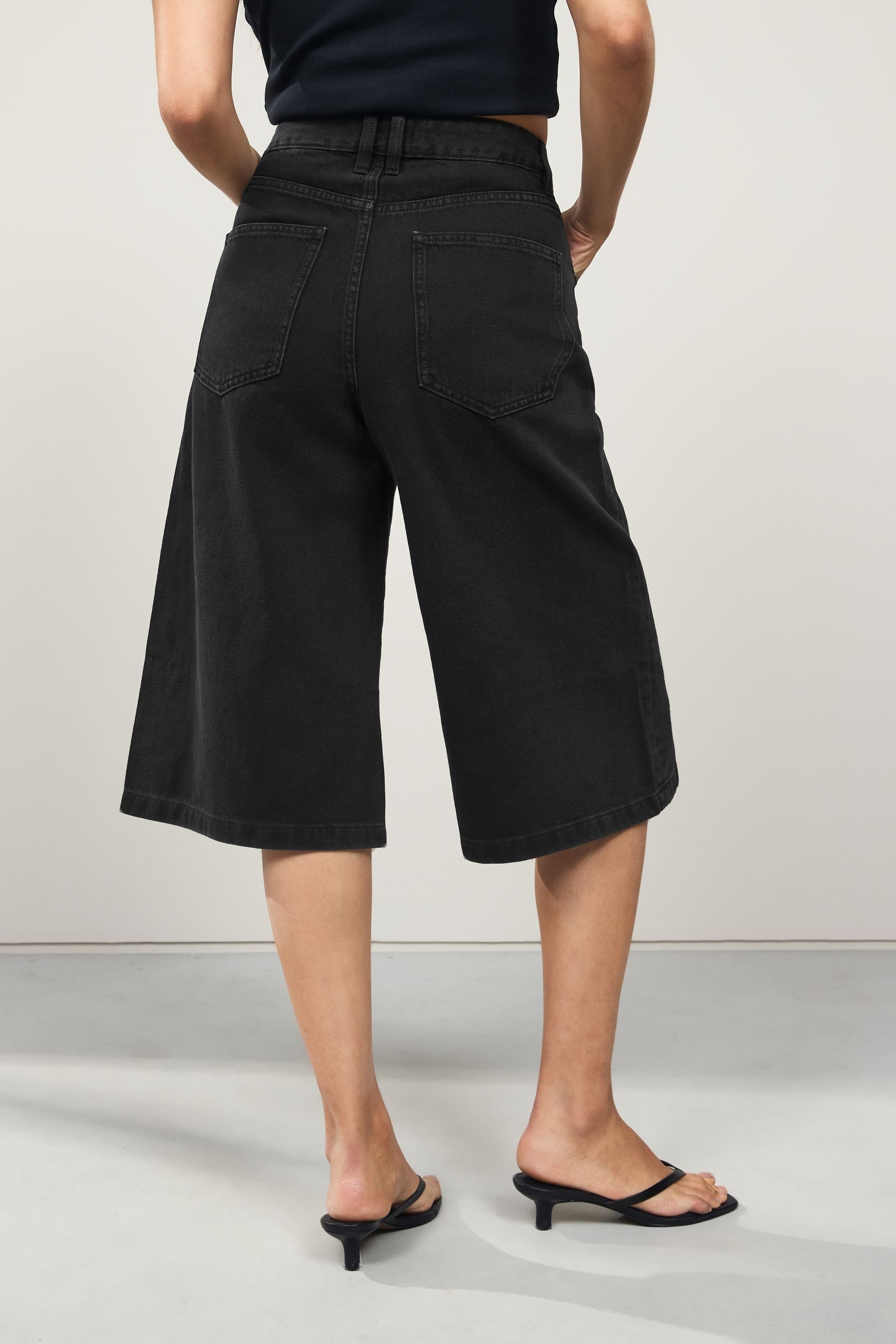 Next Jeansshorts Langer Jeansshorts aus 100 % günstig online kaufen