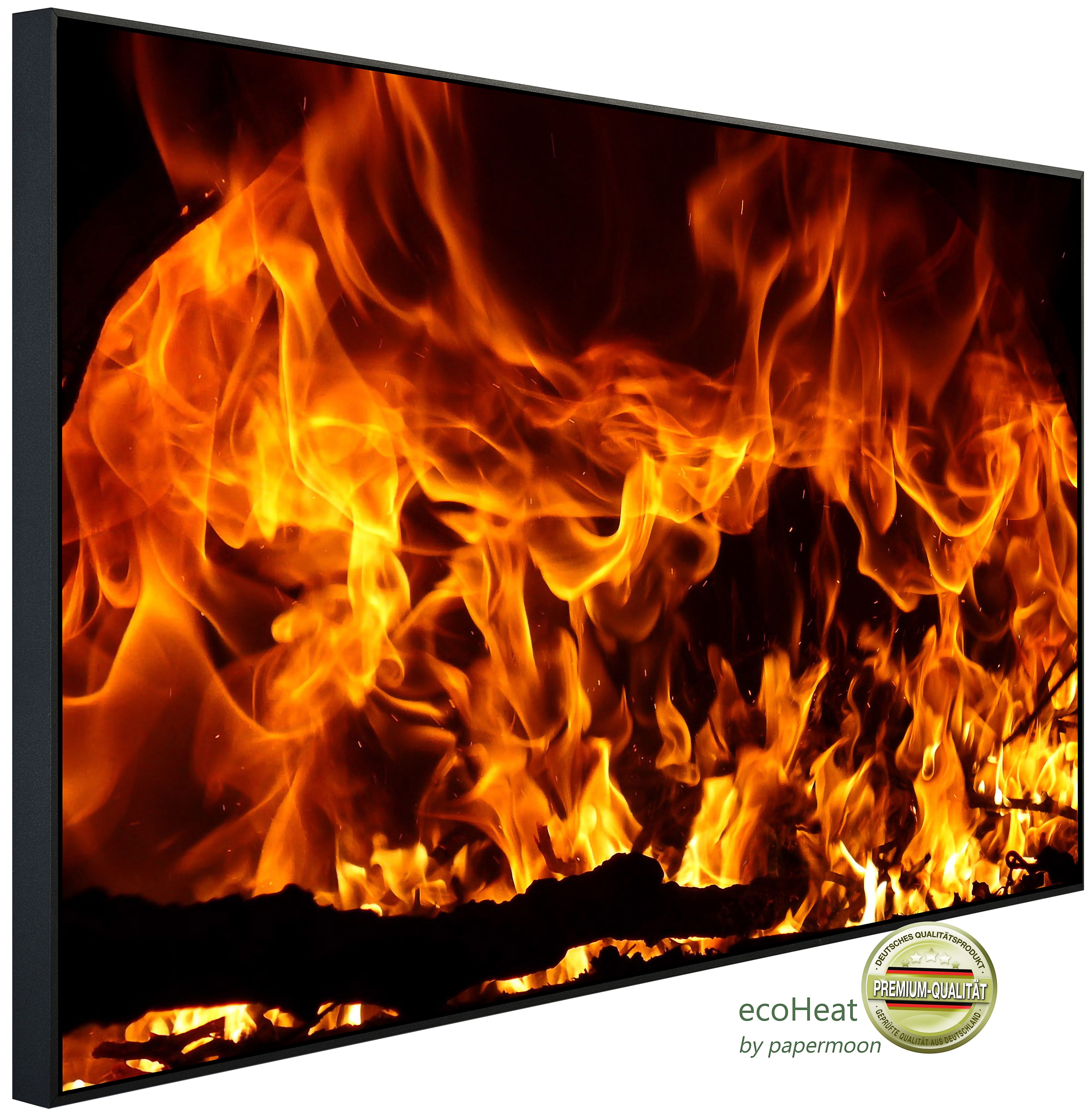 Papermoon Infrarotheizung INFRAROT-BILD-HEIZUNG, Feuer, TÜV-Rheinland/GS ze günstig online kaufen