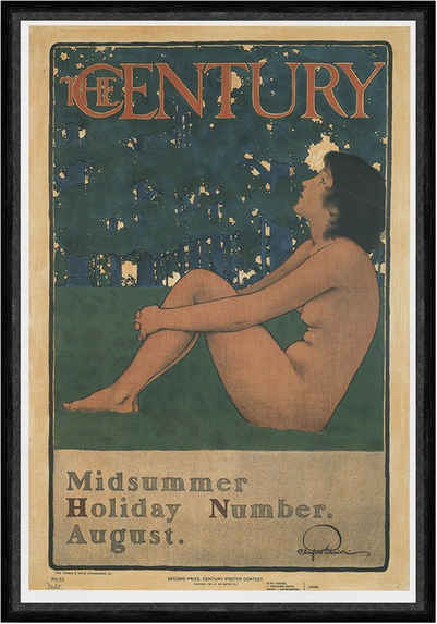 Kunstdruck The Century Magazin Poster Maxfield Parrish 1897 Kunstdruck Faks_Werbu, (1 St)