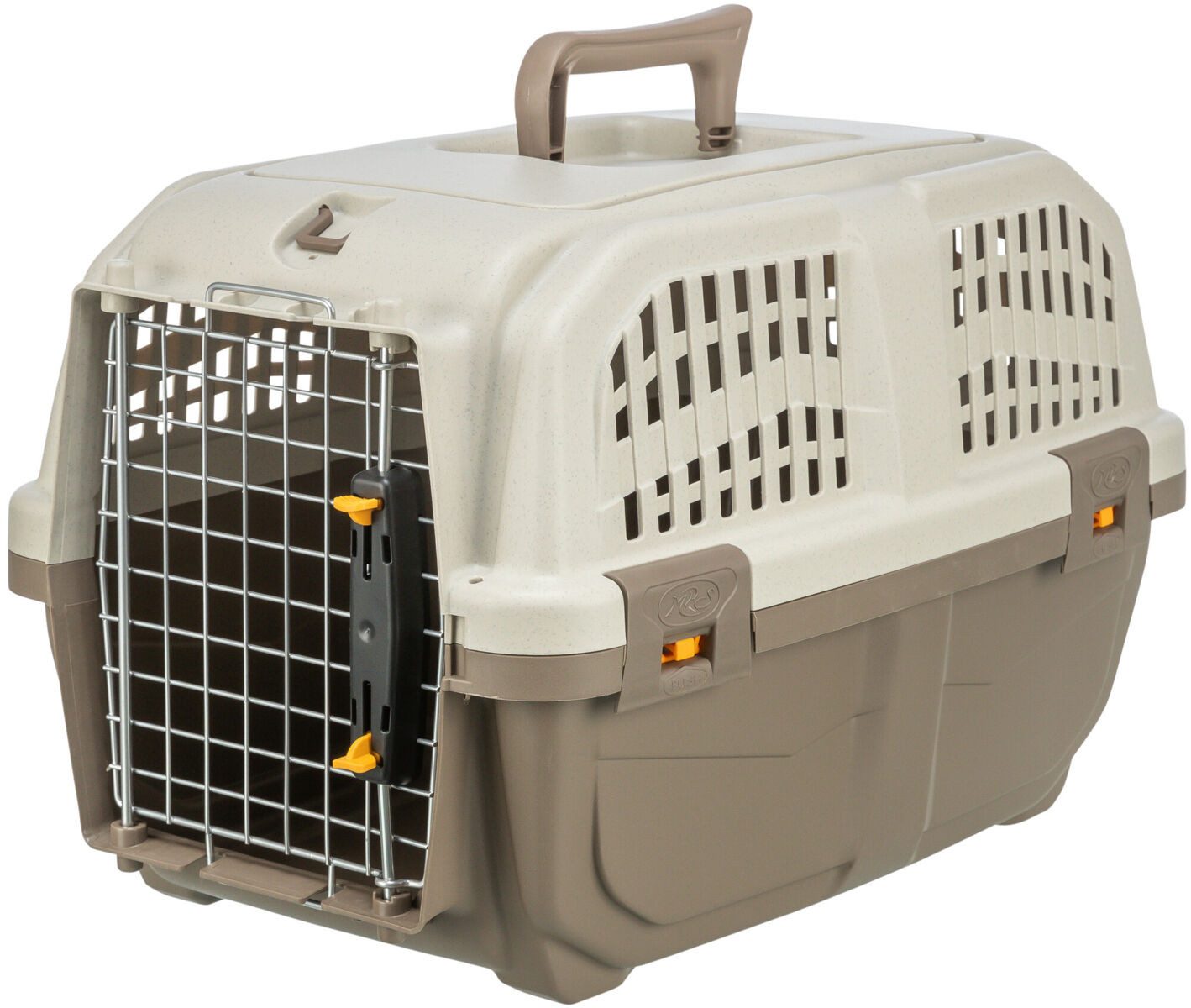 TRIXIE Tiertransportbox Transportbox Skudo - taupe/sand - 30 × 32 × 49 cm