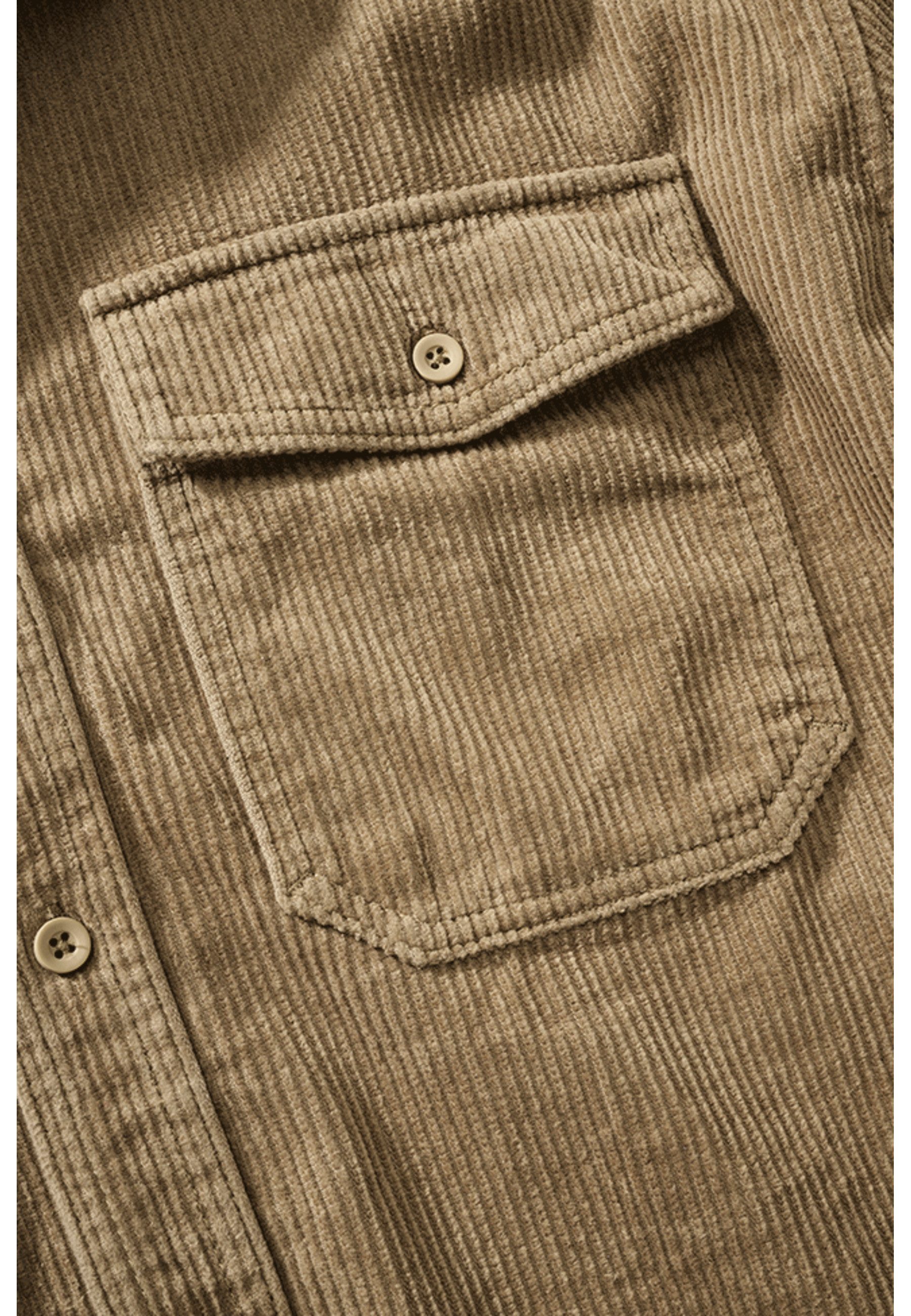 Brandit Langarmhemd Brandit Herren Corduroy Classic Shirt Long Sleeve (1-tlg)