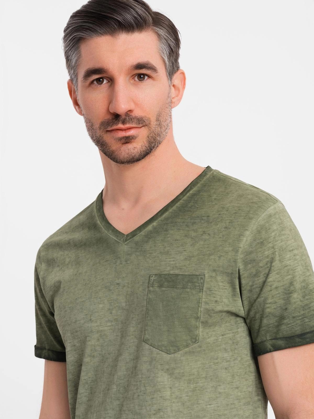 OMBRE Print-Shirt Herren-T-Shirt aus Baumwolle mit günstig online kaufen