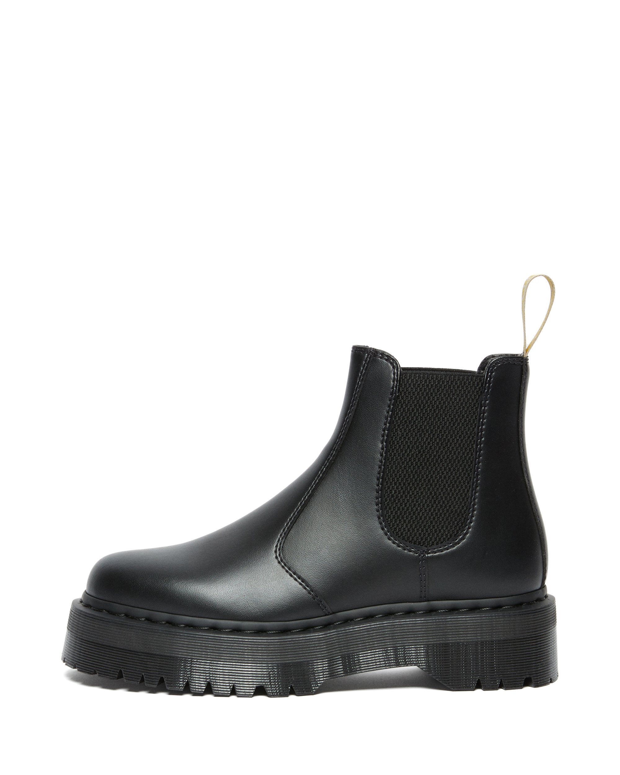 DR. MARTENS 2976 Quad Chelseaboots Schlupfstiefelette mit Stretcheinsatz, Plateau, Boots