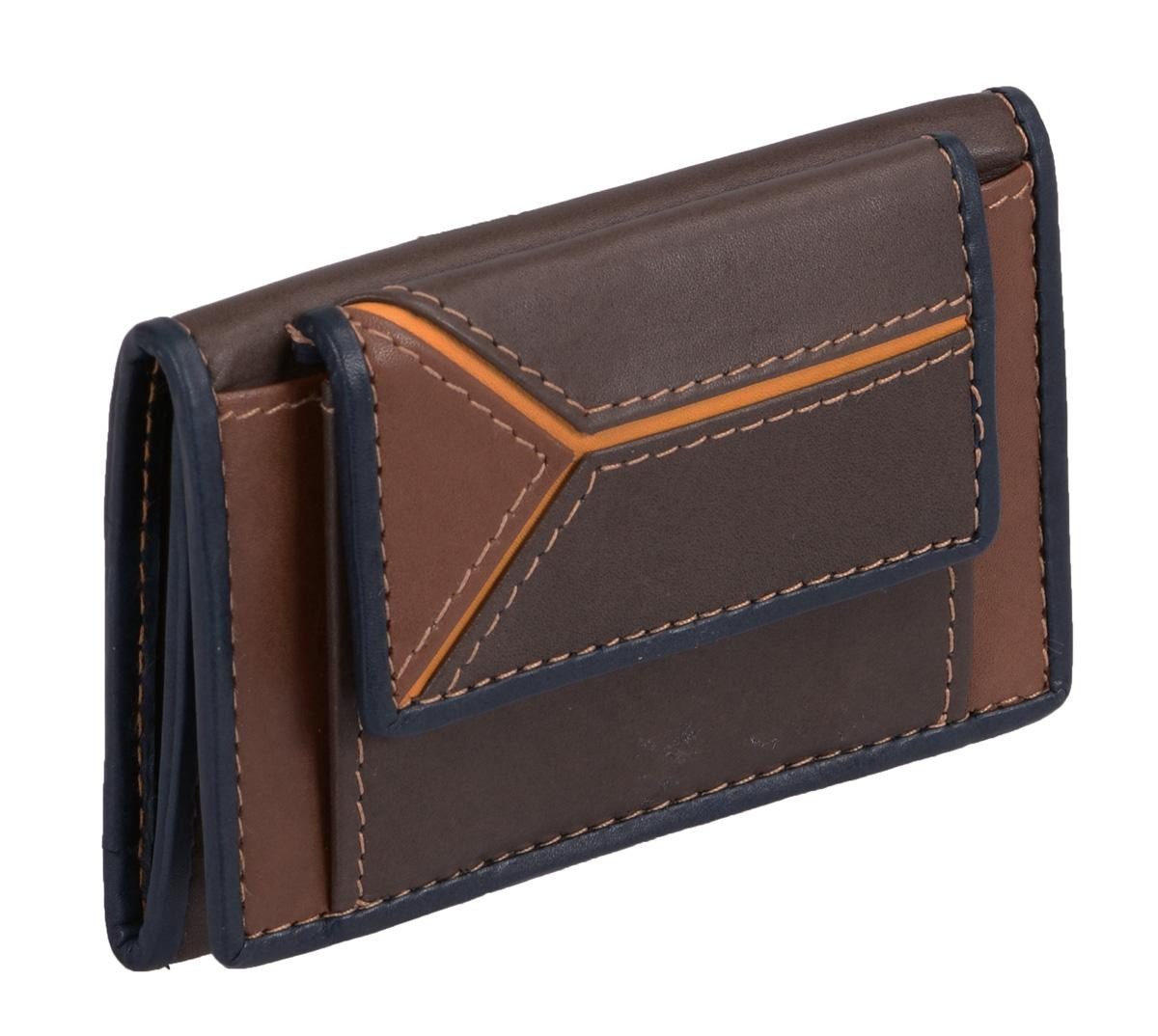 Mini Geldbörse Minischeintasche – Leder Minibörse