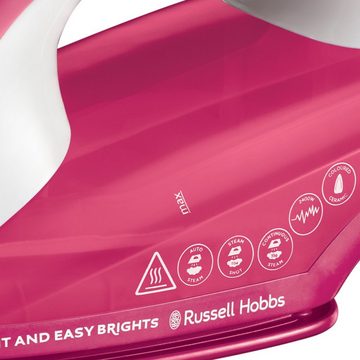 RUSSELL HOBBS Dampfbügeleisen 26480-56 Light and Easy Brights Berry, 2400 W