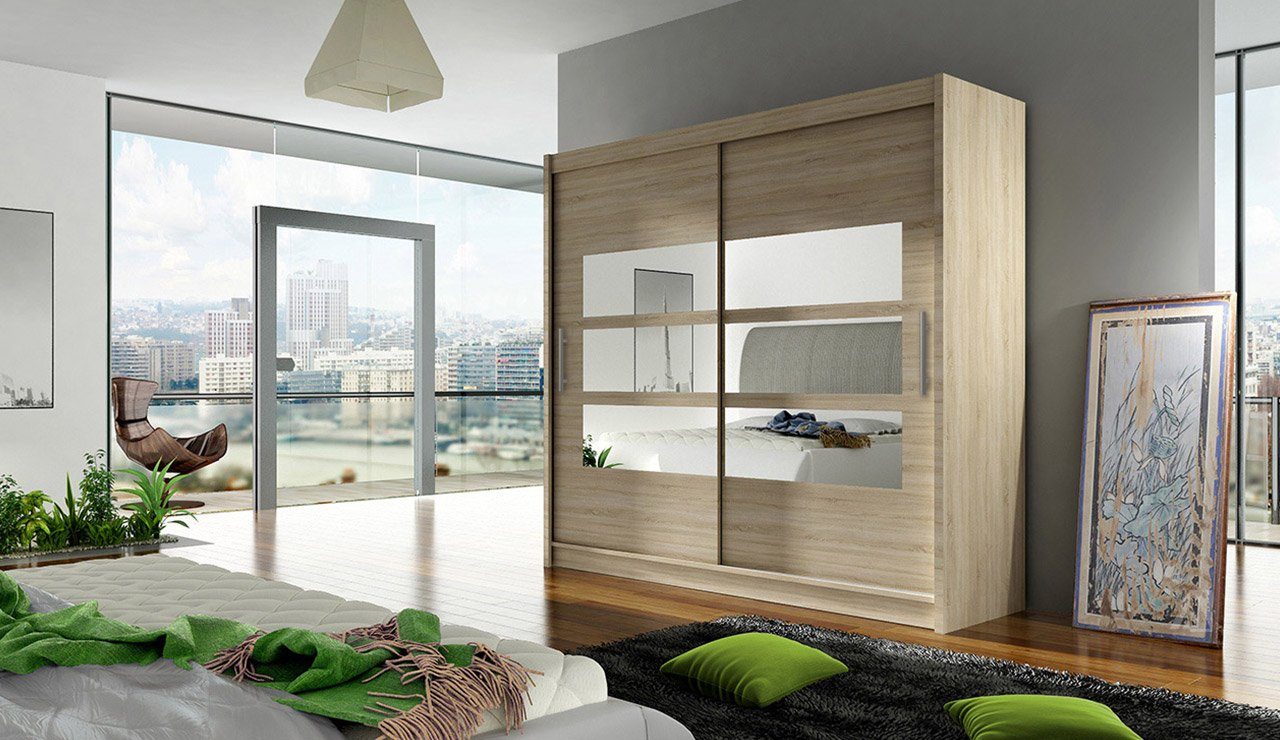 MIRJAN24 Kleiderschrank London III 180 (mit günstig online kaufen