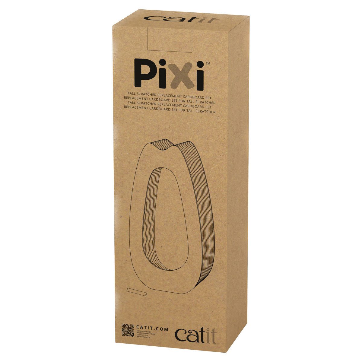 Catit Kratzbrett Pixi Ersatzkratzpappe für Scratcher (hoch)