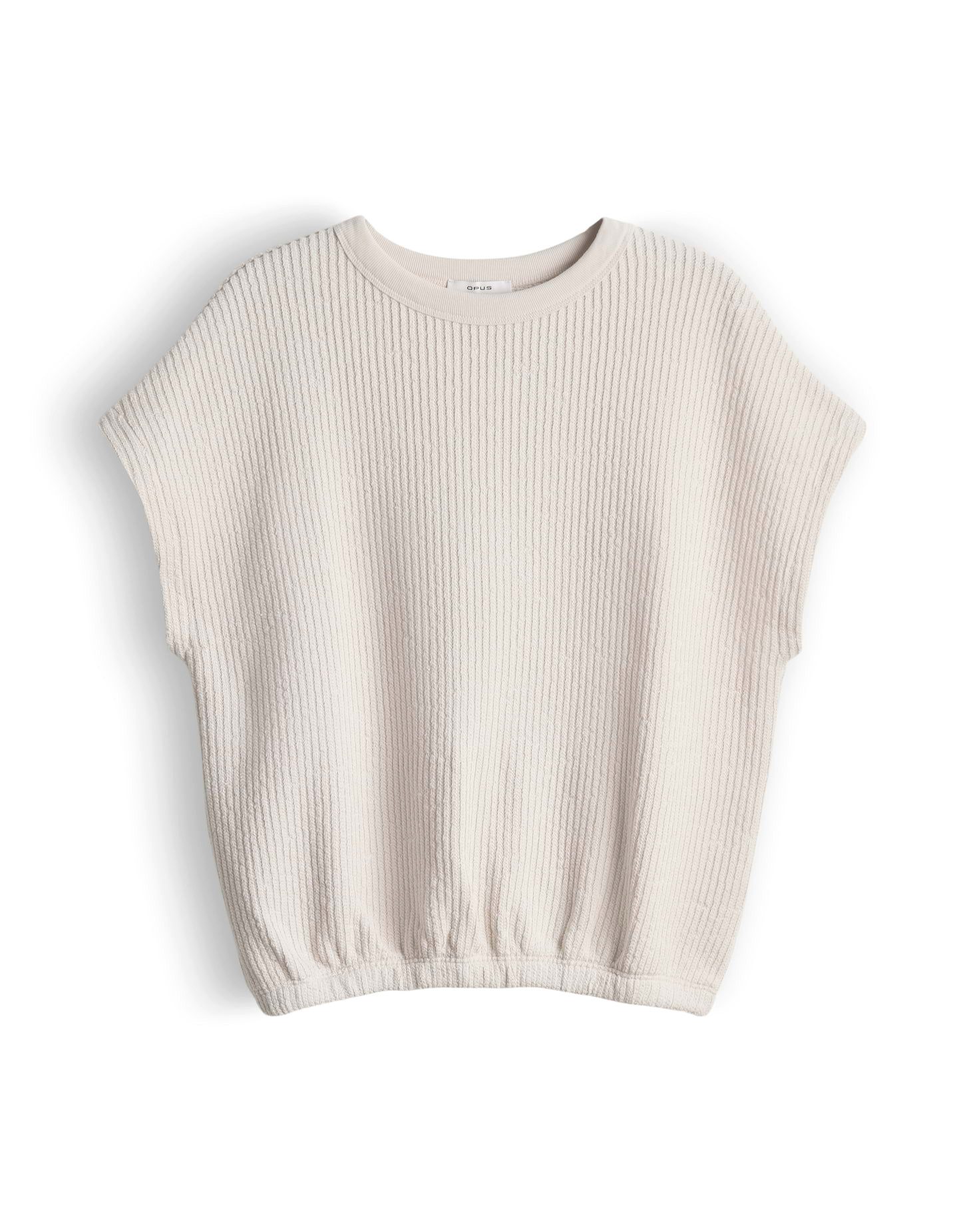 Sweatshirt Ginte aus Sweatware mit Rippstruktur