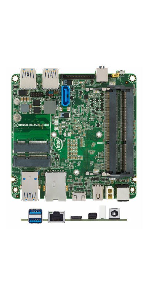 Intel® Intel NUC D34010WYB Mainboard (Next Unit of Computing, Intel Core i3 Mainboard