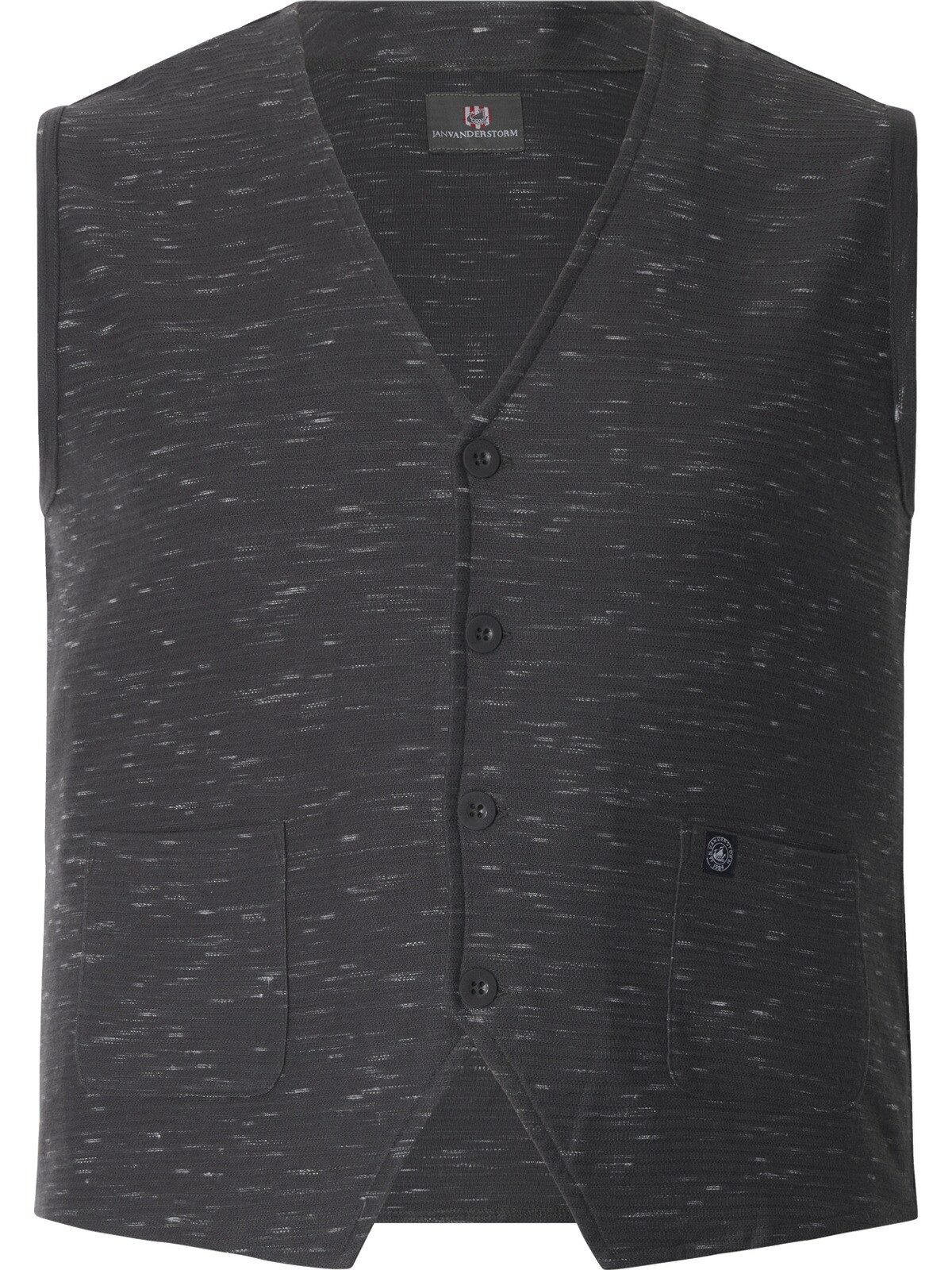 Jan Vanderstorm Sweatweste AHLMANN im strukturiertem Design