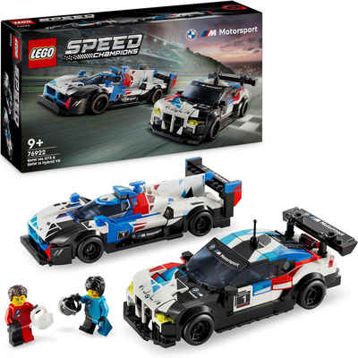 BMW Modellauto BMW M Hybrid V8 Rennwagen LEGO® Speed Champions M4 GT3, (1-tlg)