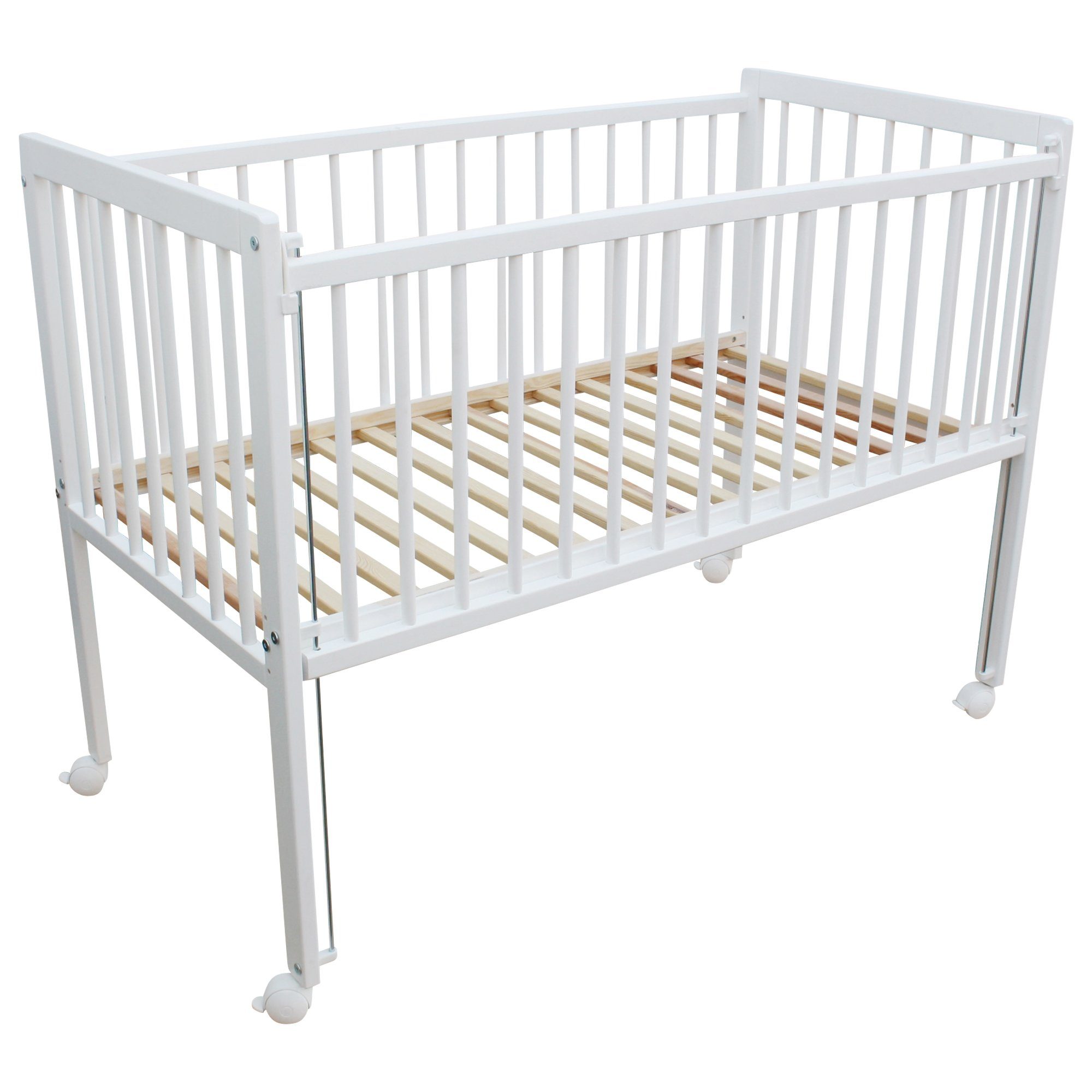 Micoland Beistellbett Kinderbett Beistellbett 2in1 120x60cm