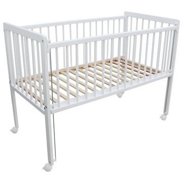 Micoland Kinderbett Beistellbett 2in1 120x60cm mit Matratze