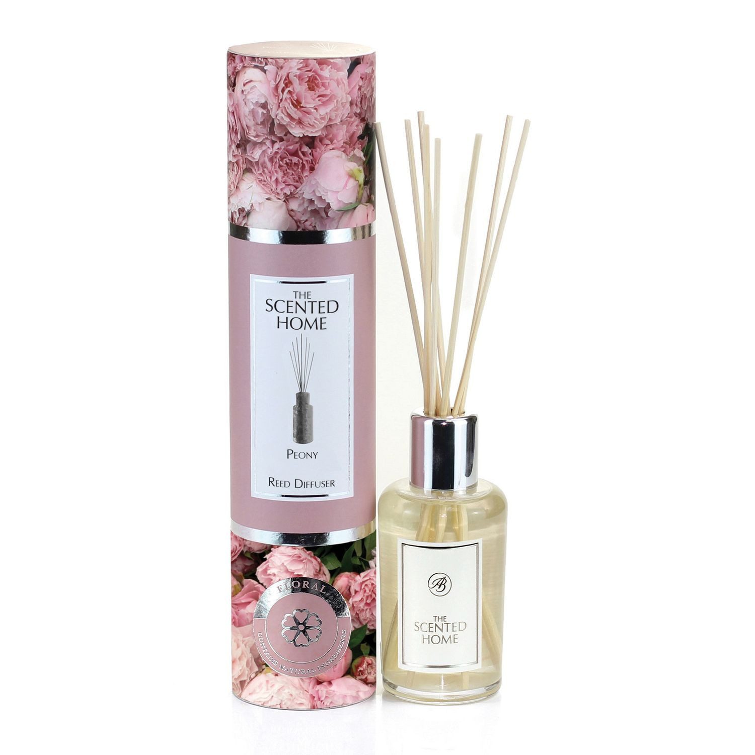 Ashleigh & Burwood Raumduft Peony (1-St), Raumduft mit Rattanstäbchen 150 ml