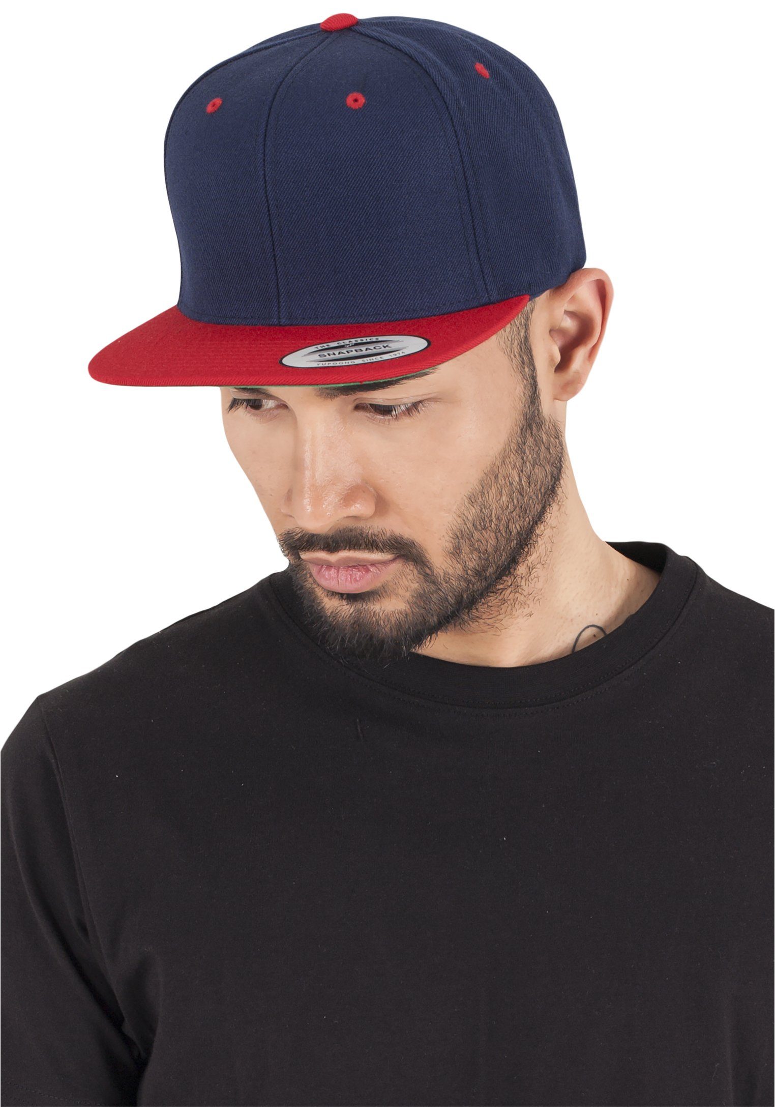 Snapback Cap Snapback 2-Tone Classic Flexfit navy/red Flex