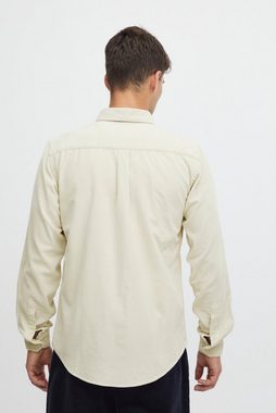 Casual Friday Langarmhemd Hemd aus Cord mit Brusttasche CFAnton 5897 in Beige