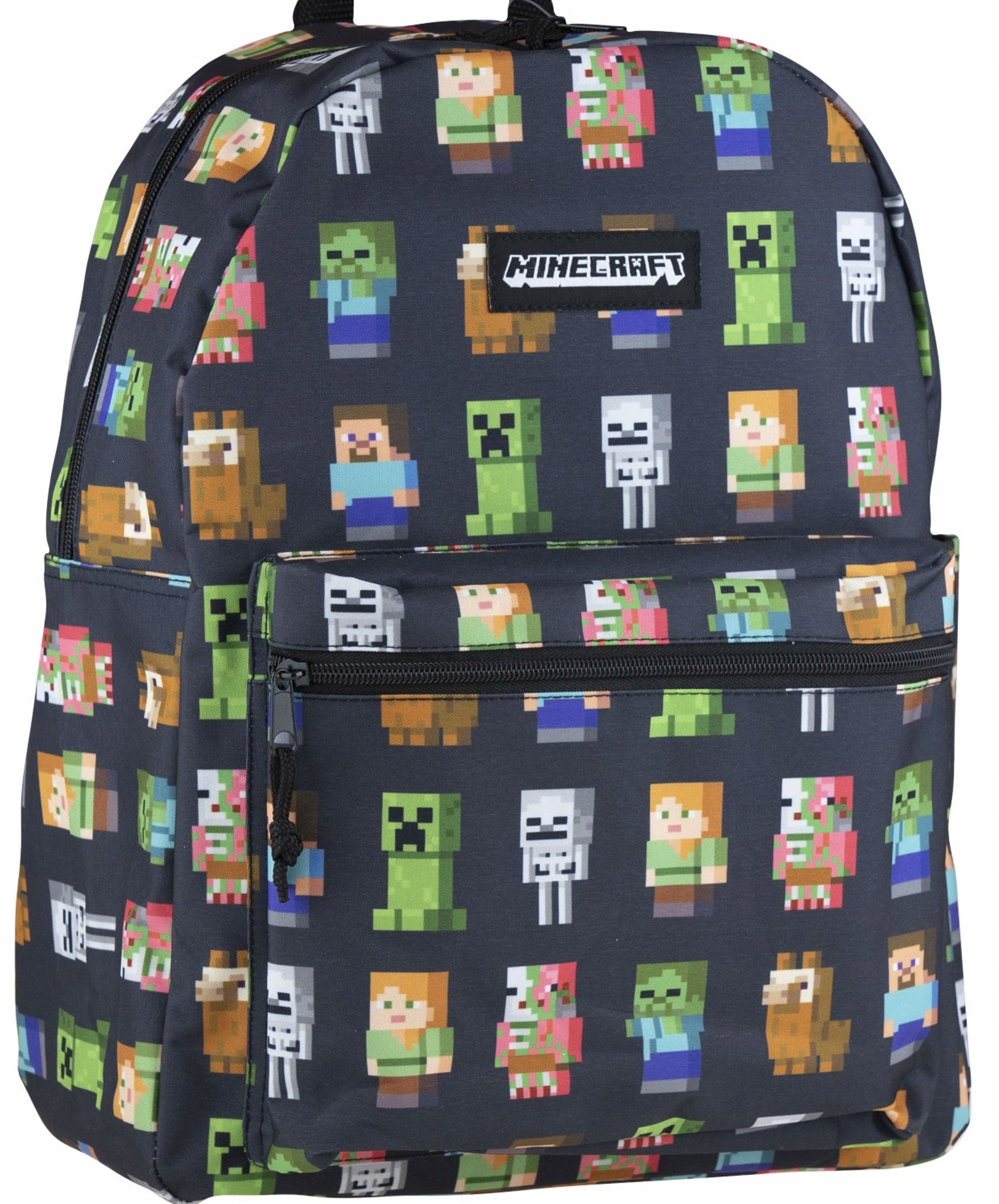 Minecraft Schulrucksack Minecraft Schulrucksack – geräumig, langlebig, ideal für Schule