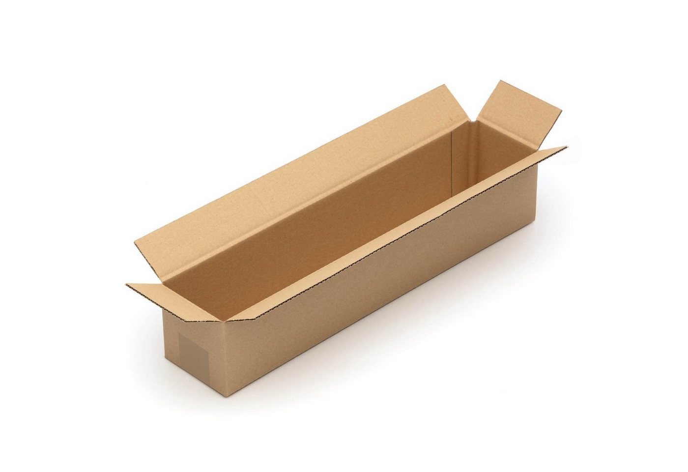 Thumbnail - KK Verpackungen Versandkarton, Faltkartons 500 x 100 x 100 mm Postversand Warenversand Wellpappkarton